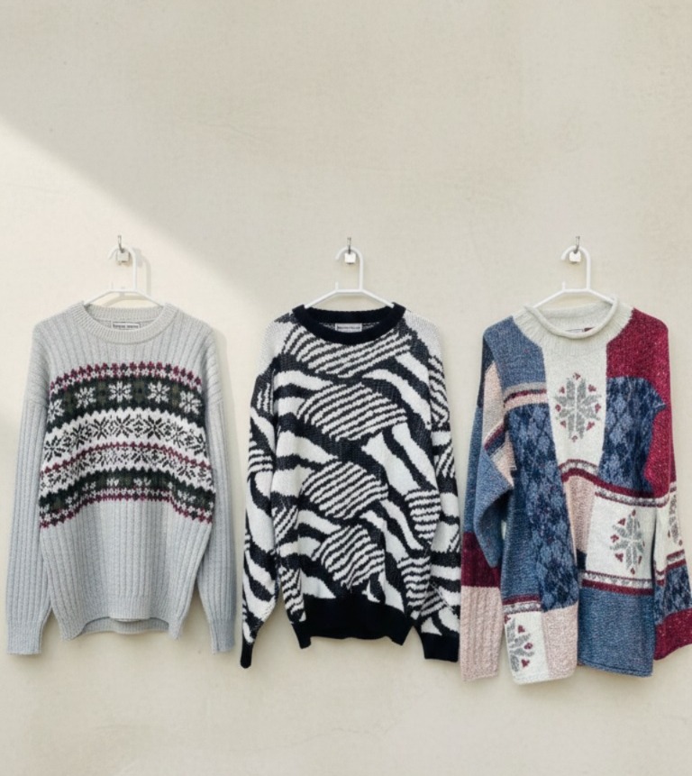 Printed Sweater