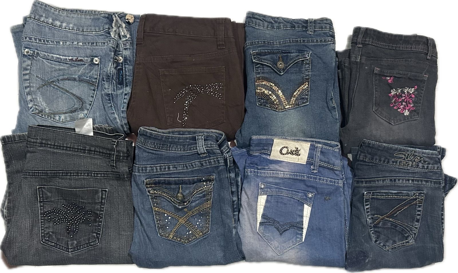 WRANGLER ET AUTRES JEANS DE MARQUES MIXTES (ID 1437)