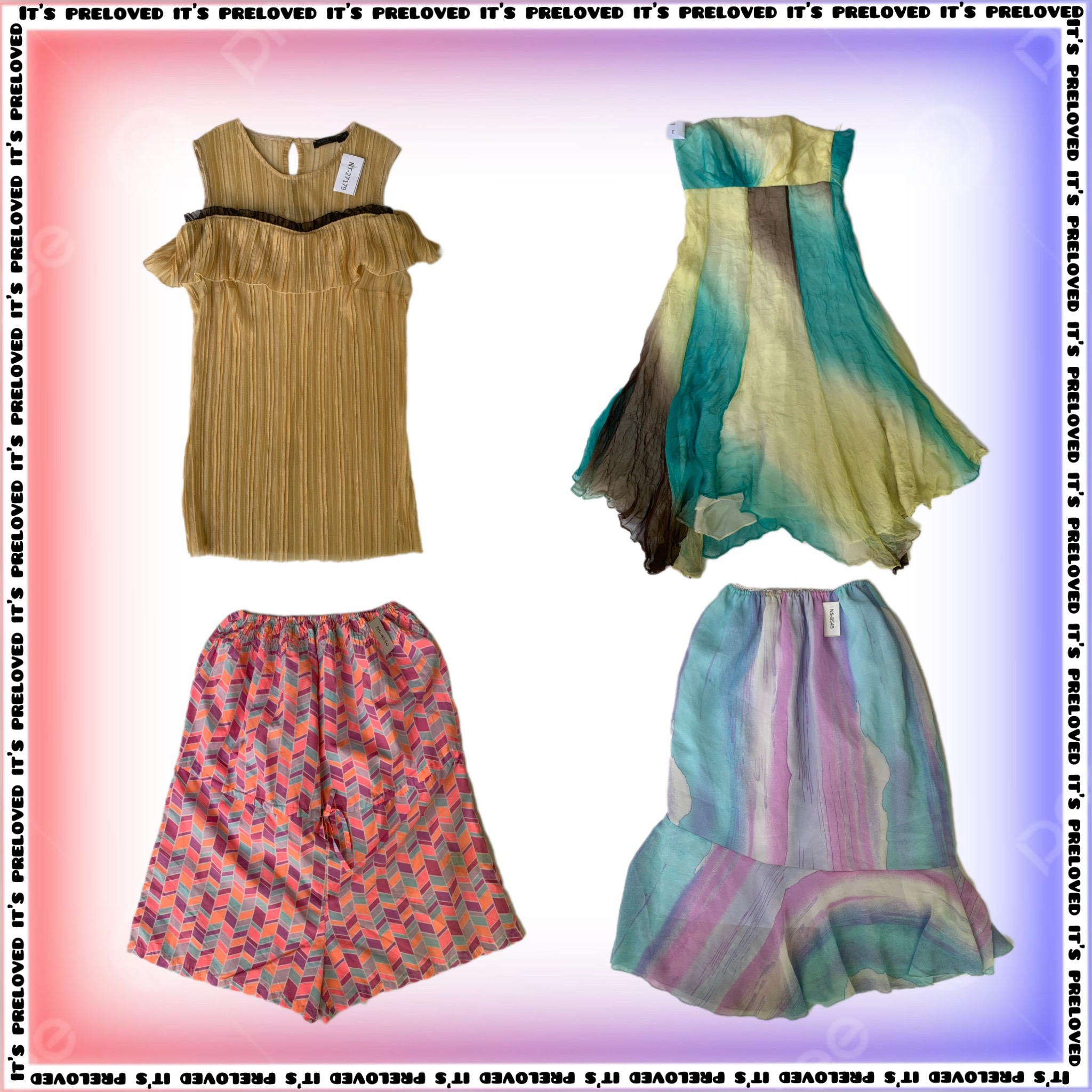 Pastel Dreamscape - Oberteile, Röcke und Kleider (SS-1558)