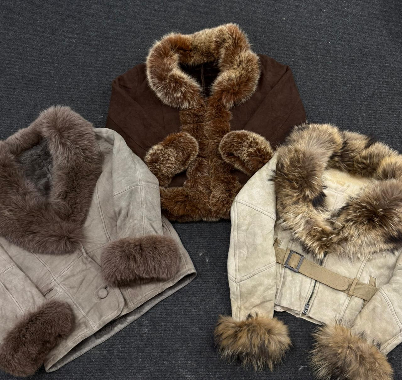 Casacos de pele de verdade
