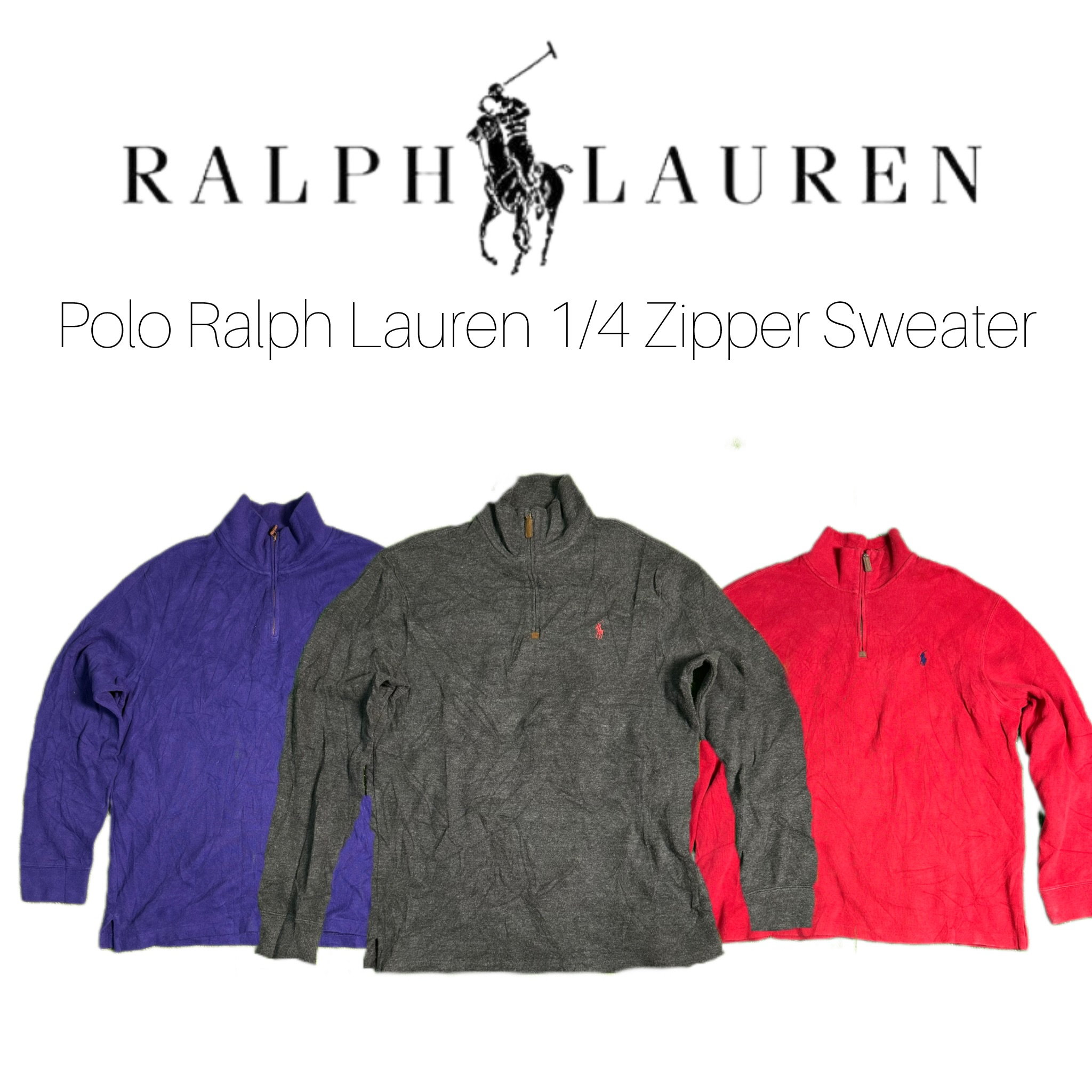 Polo Ralph Lauren 1/4 Zip Sweater