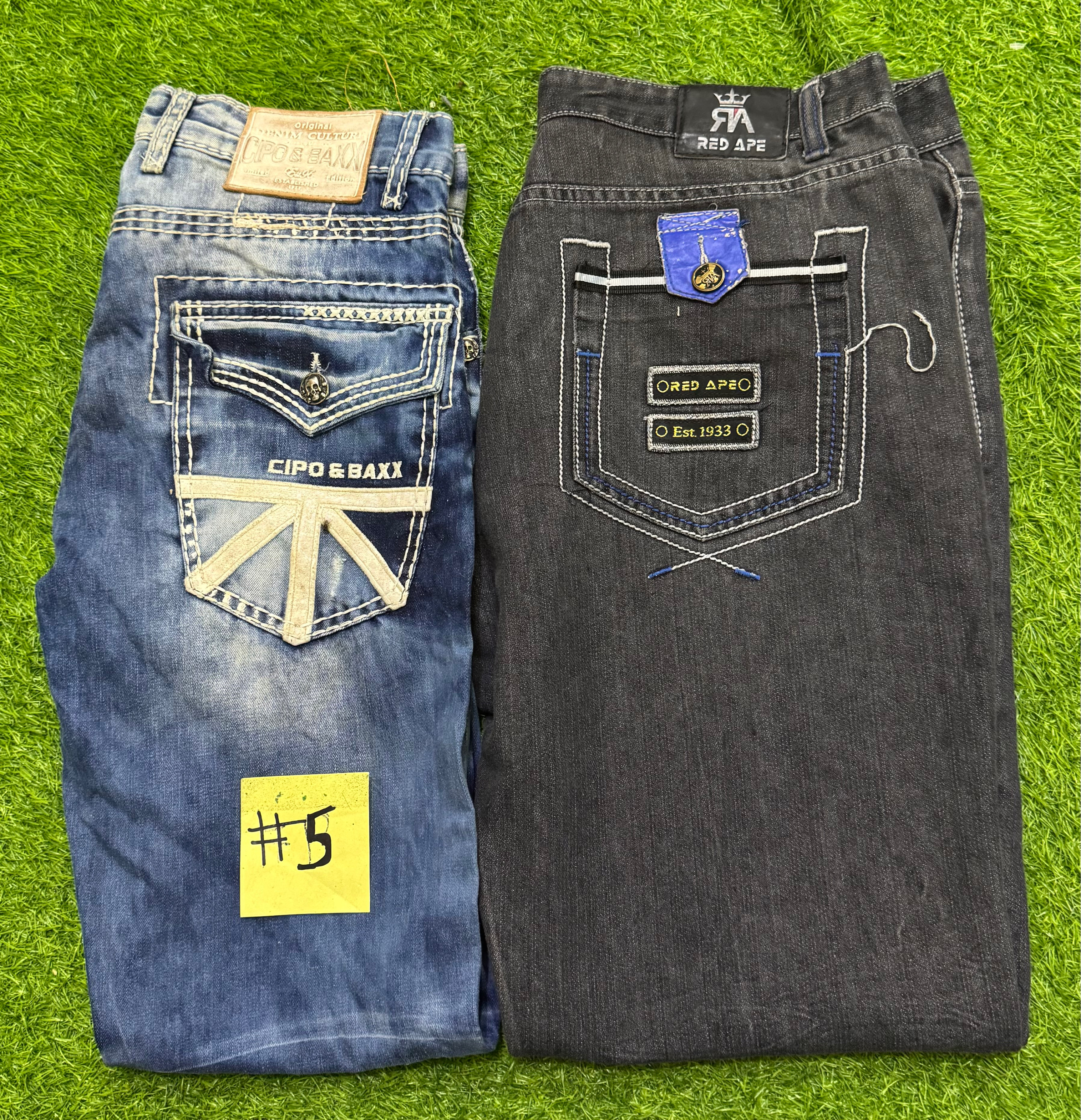 Hip hop jeans mix branda