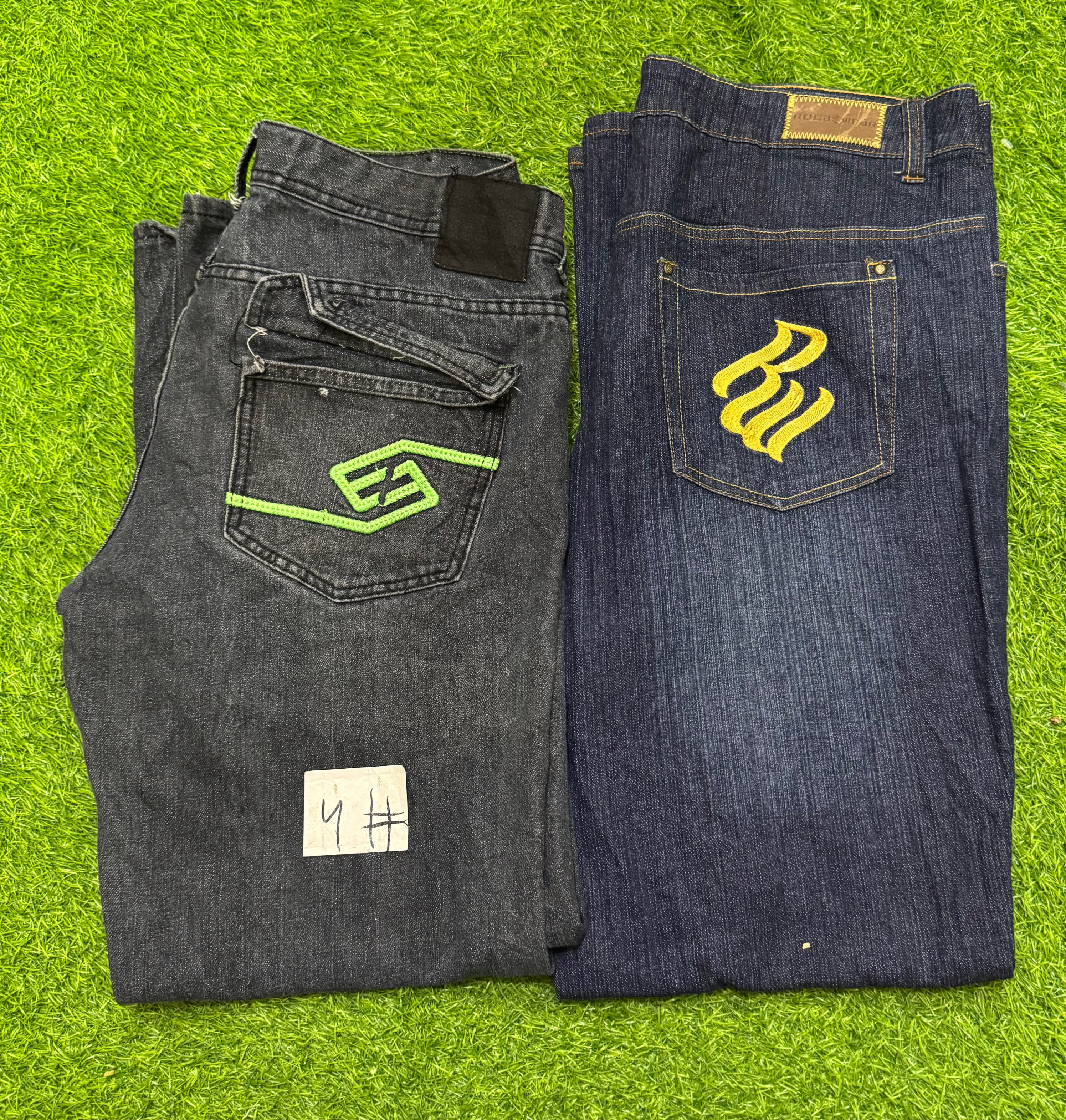 Hip hop Jean mix brand