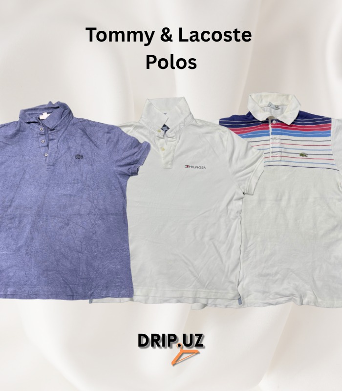 Lacoste & Tommy Hilfiger Polos -Polo T-shirt -DTLP101