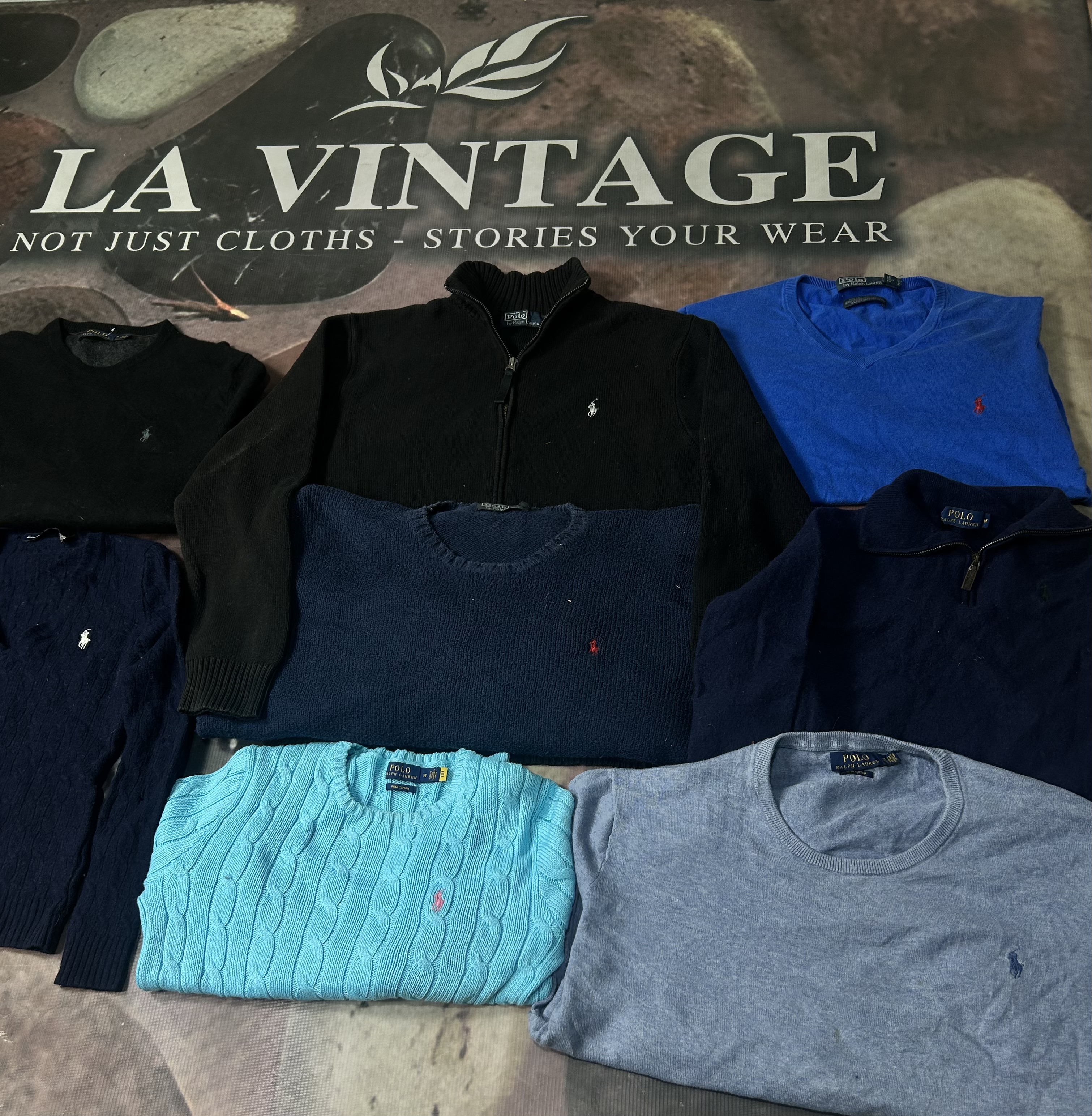 Ralph Lauren Cabel Knit Sweaters