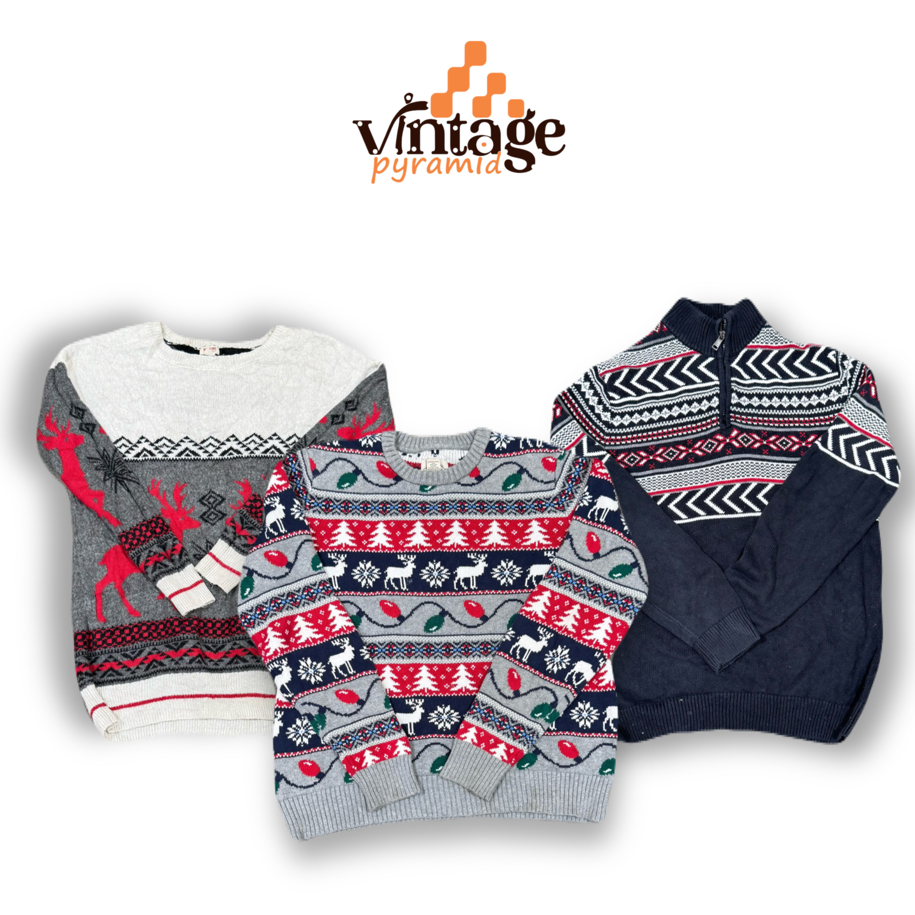 VPX335 Ethnische/Bedruckte Pullover