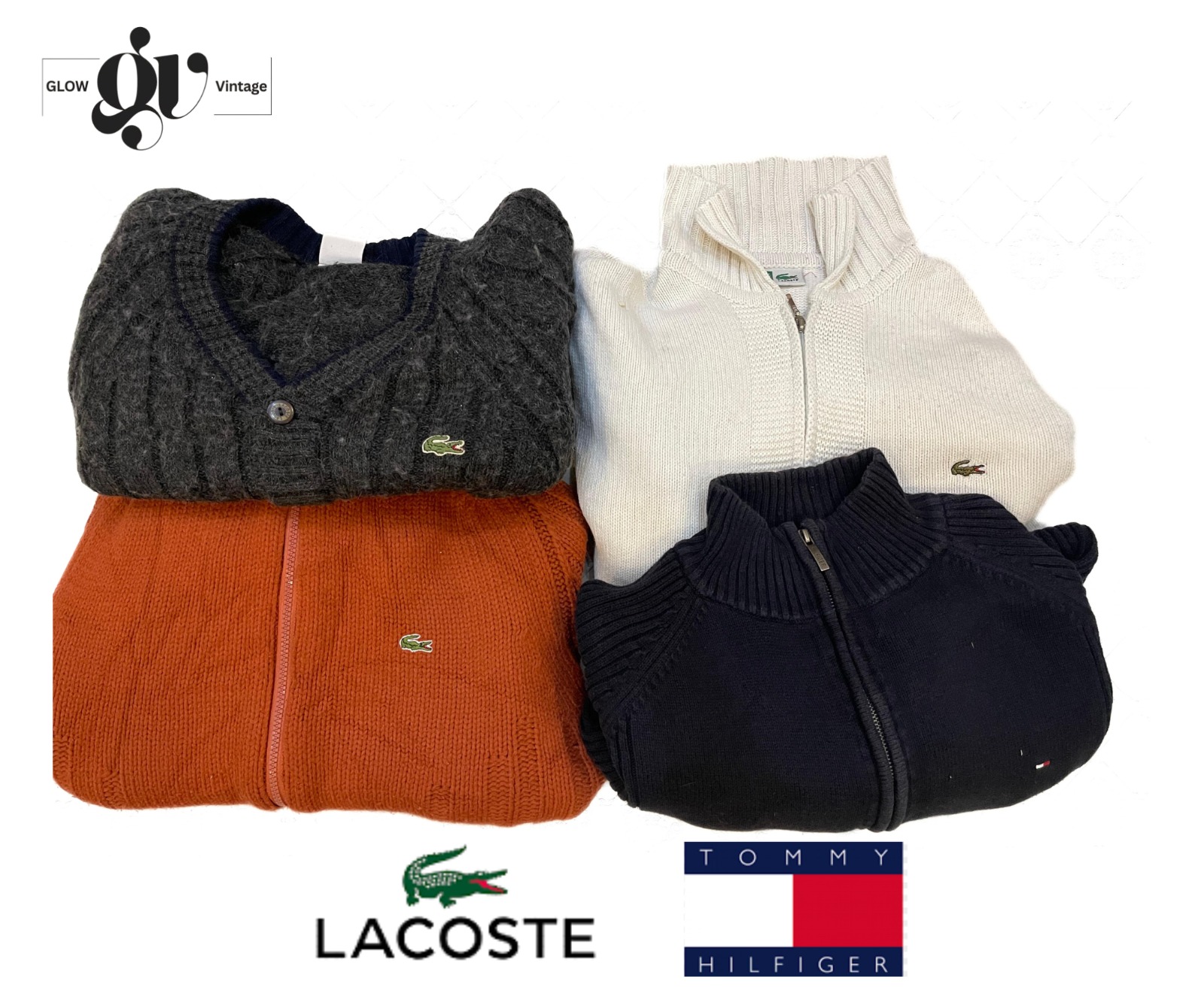 ミックスブランドのセーター＆ジッパーGV0014