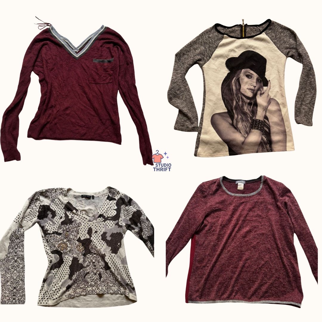 Y2K Long Sleeve Tops | Ashley Tisdale Core