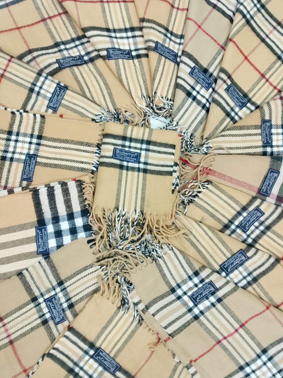 Écharpes Burberry Couleurs Beiges