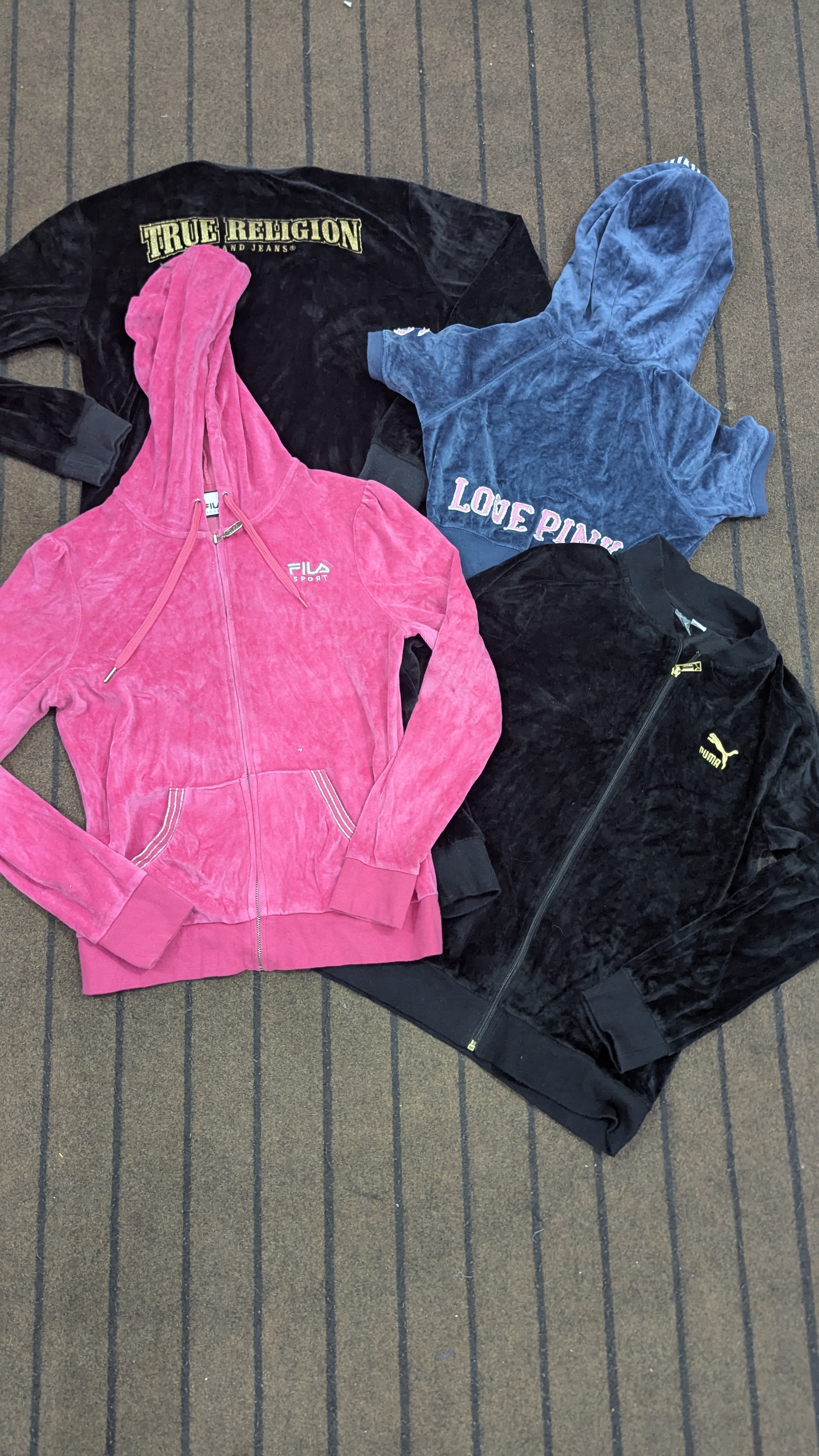 SD 248- Y2K ヴェロアトップス ヴィンテージ