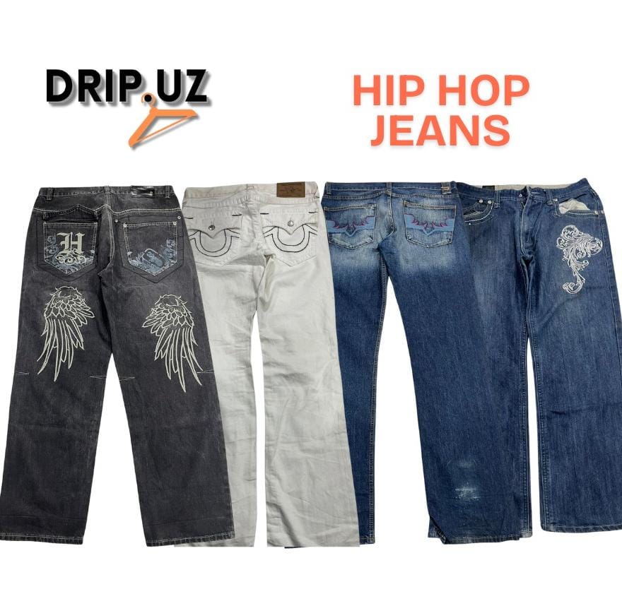 Hip hop Jeans -Y2K style