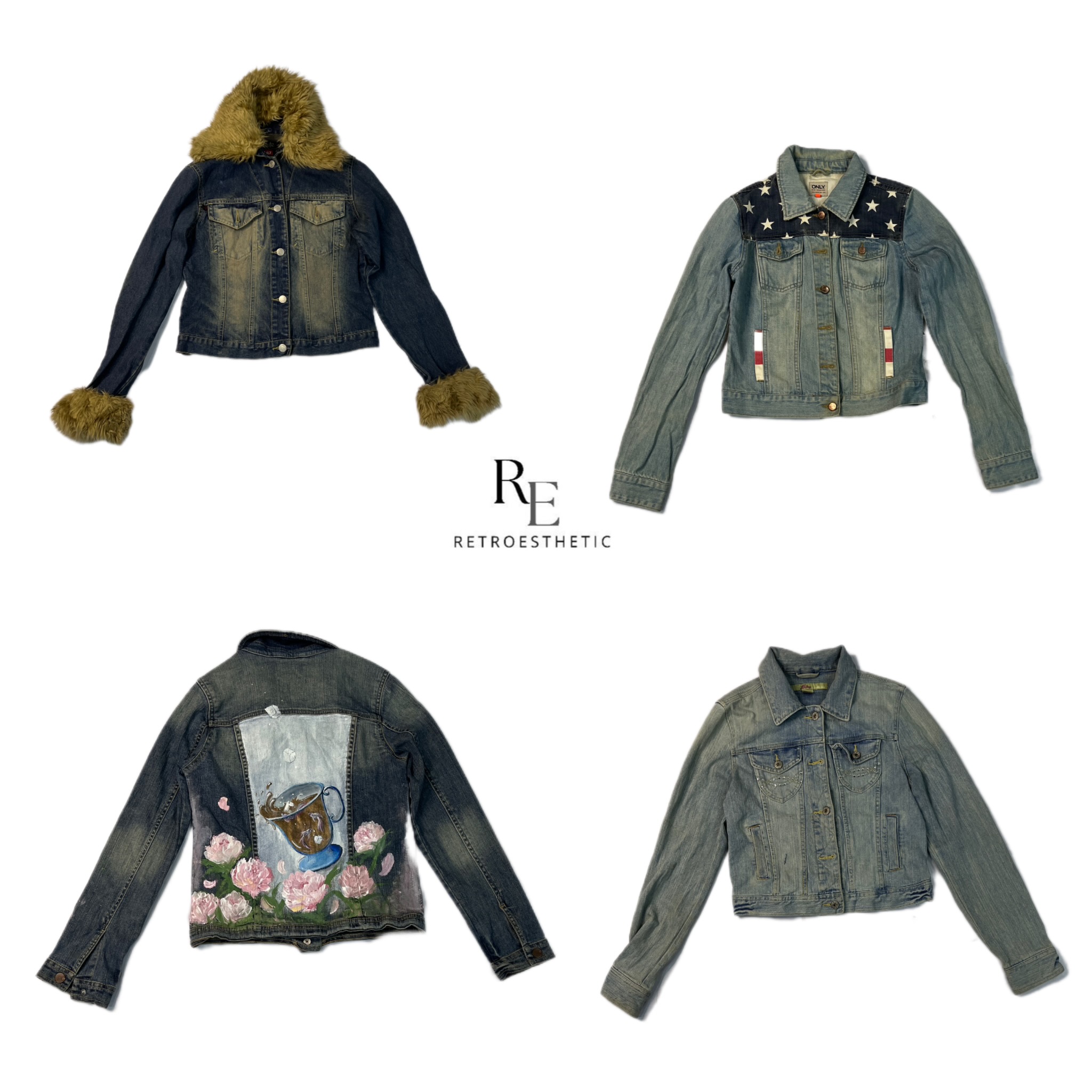 Y2K Bestseller Denim Jackets RE-2415
