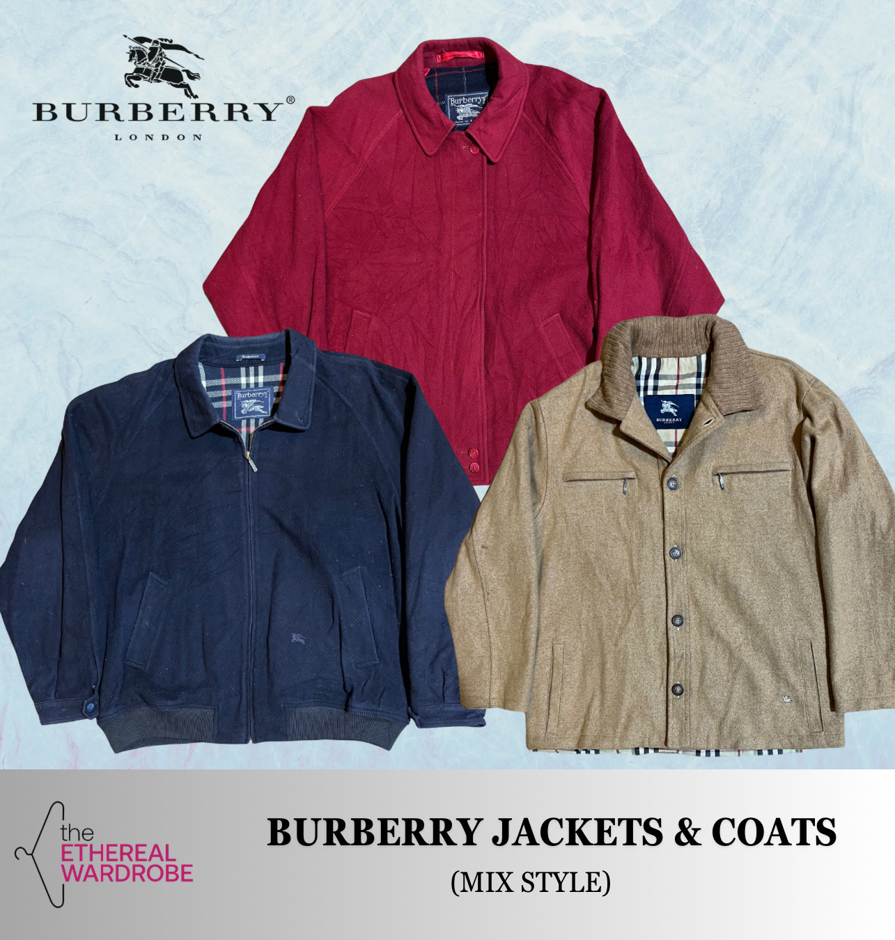 Burberry Jackets and Coats