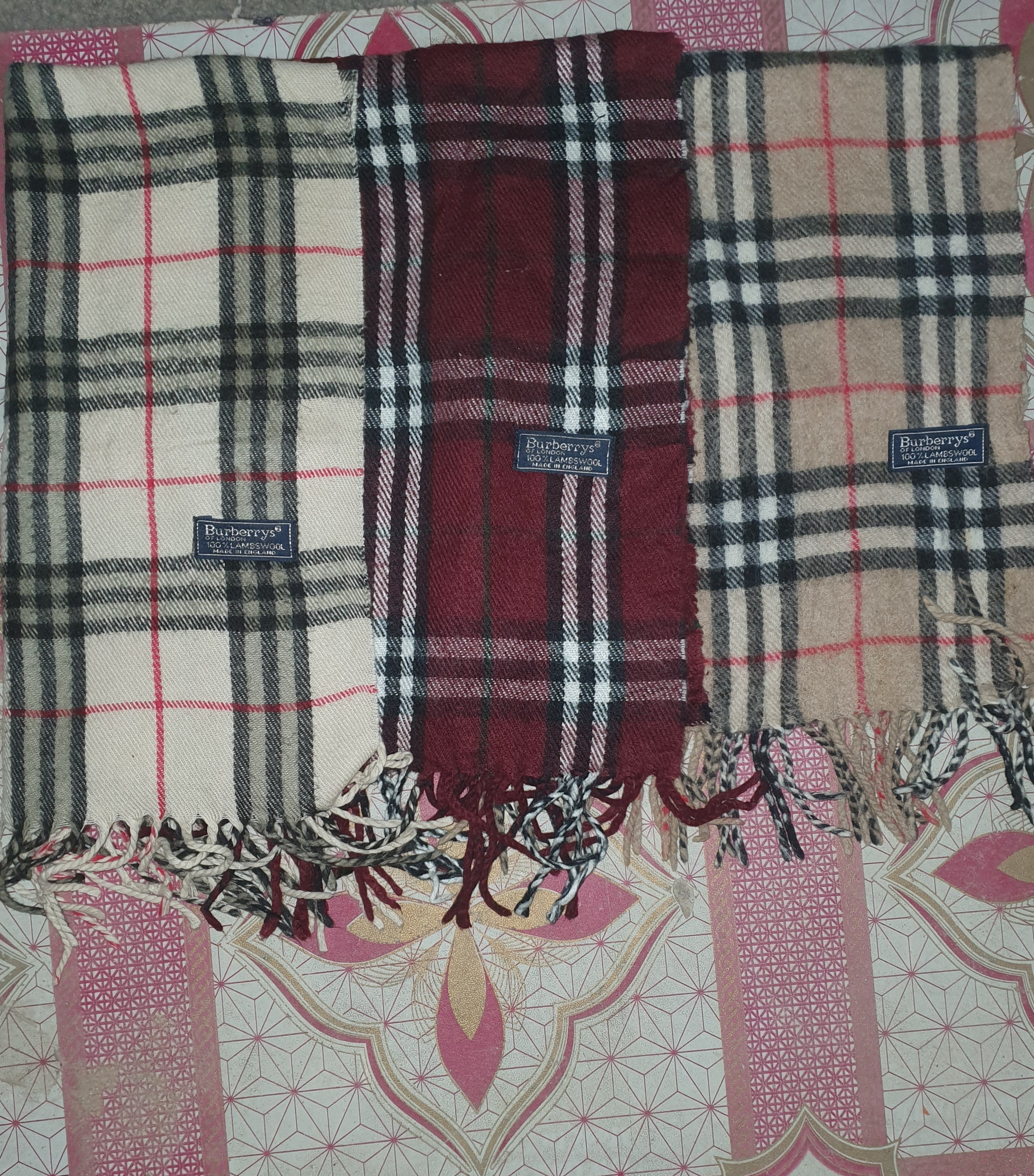 Burberry scarves