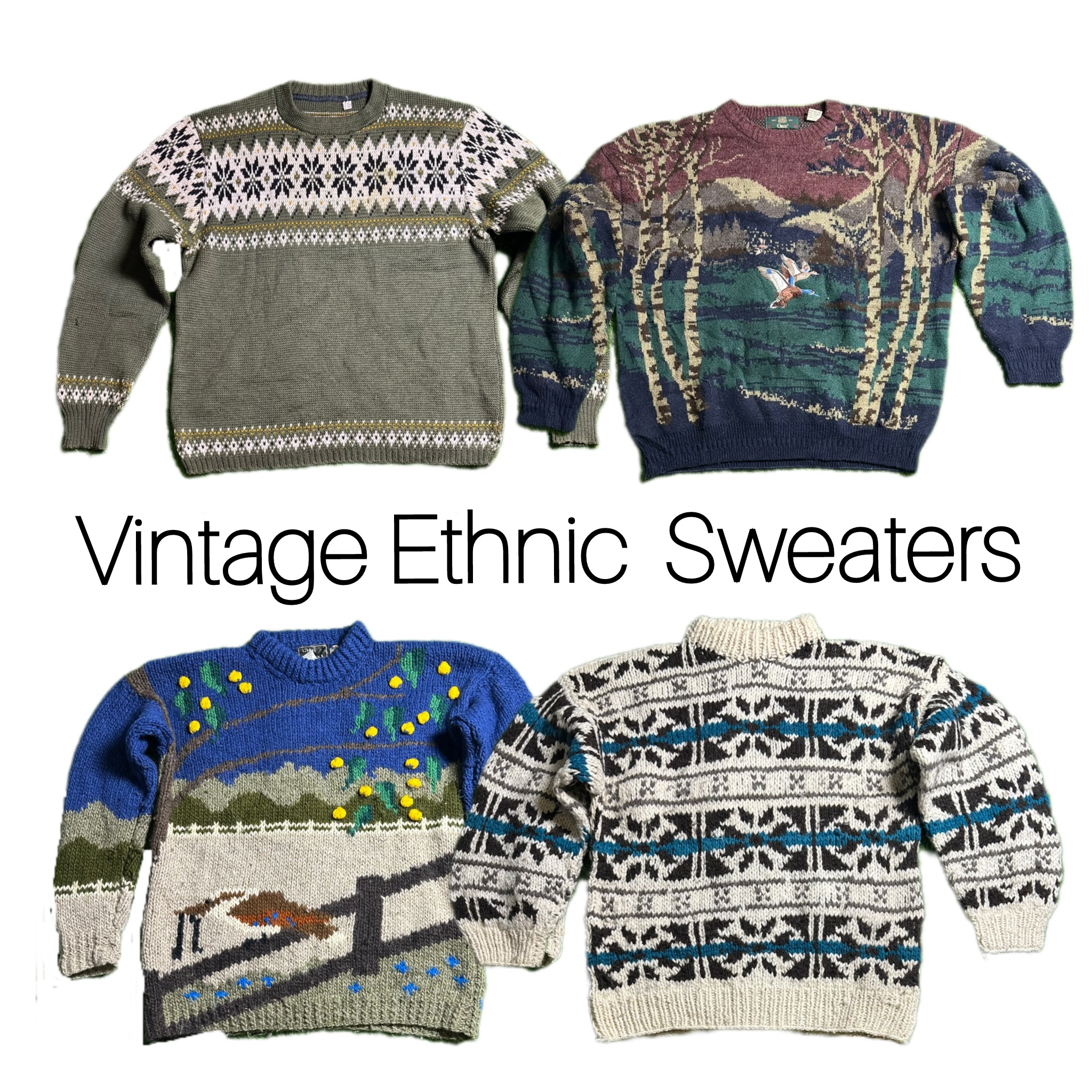 ヴィンテージエスニックセーター