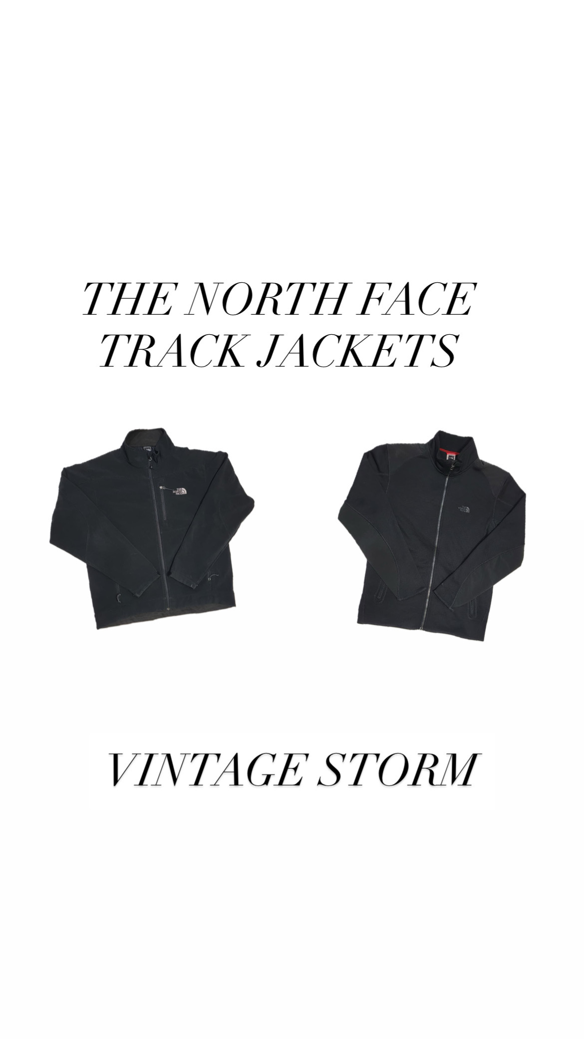 Die North Face Track Jackets
