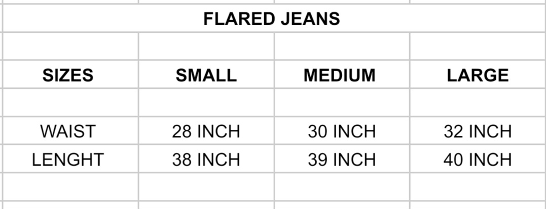 アップサイクルデニムフレアジーンズ
