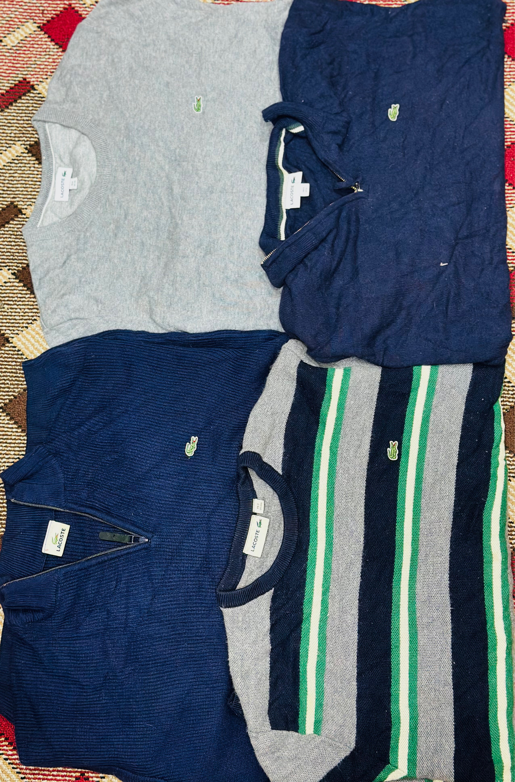 Lacoste sweaters