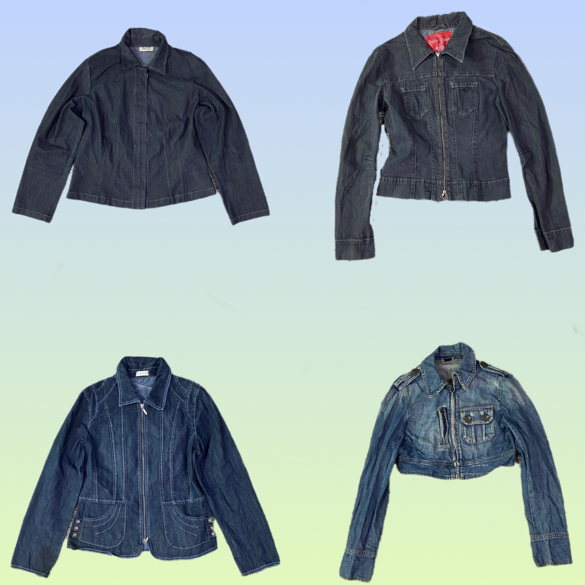 Y2K Denim Jacket (TS-1414)