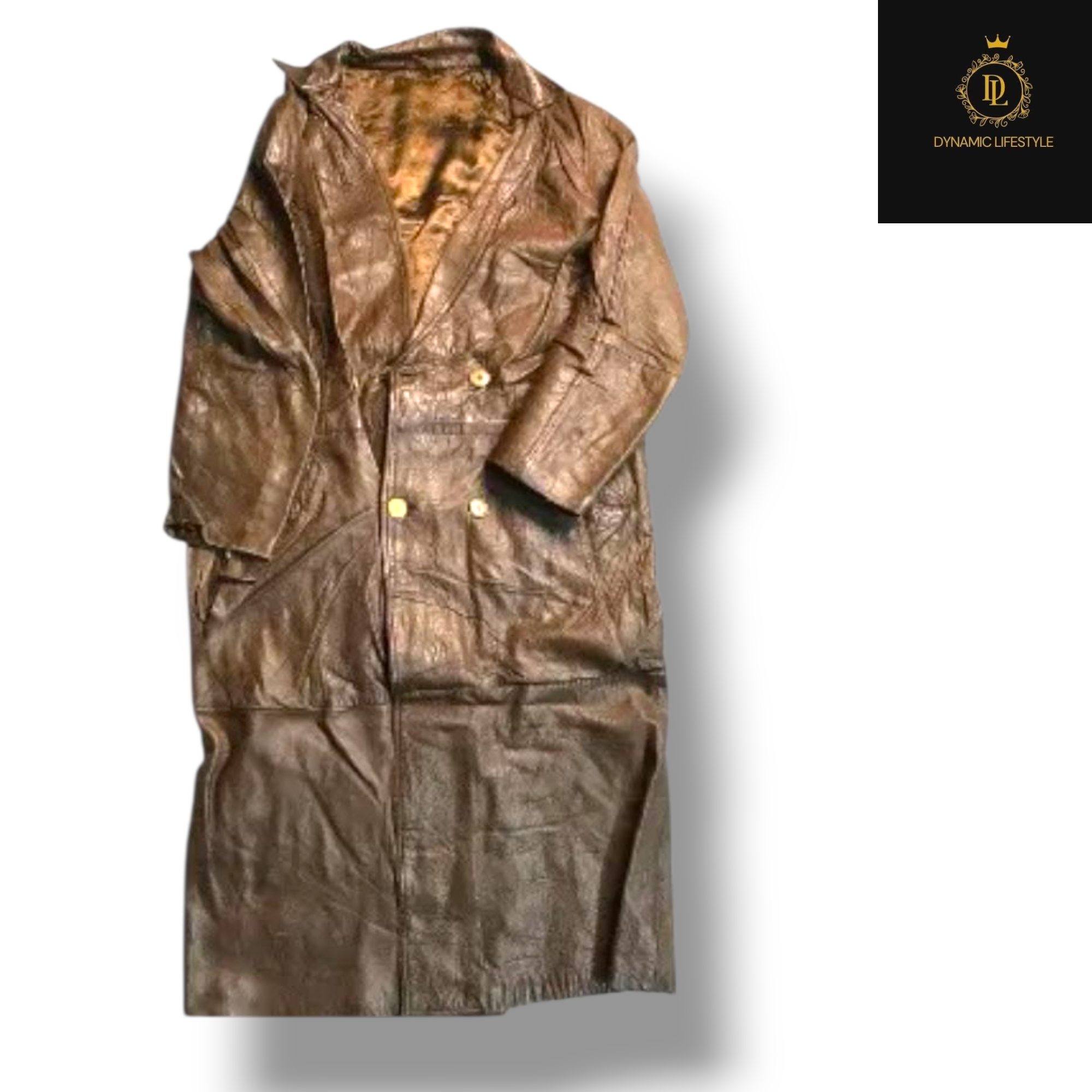 Manteaux longs en cuir