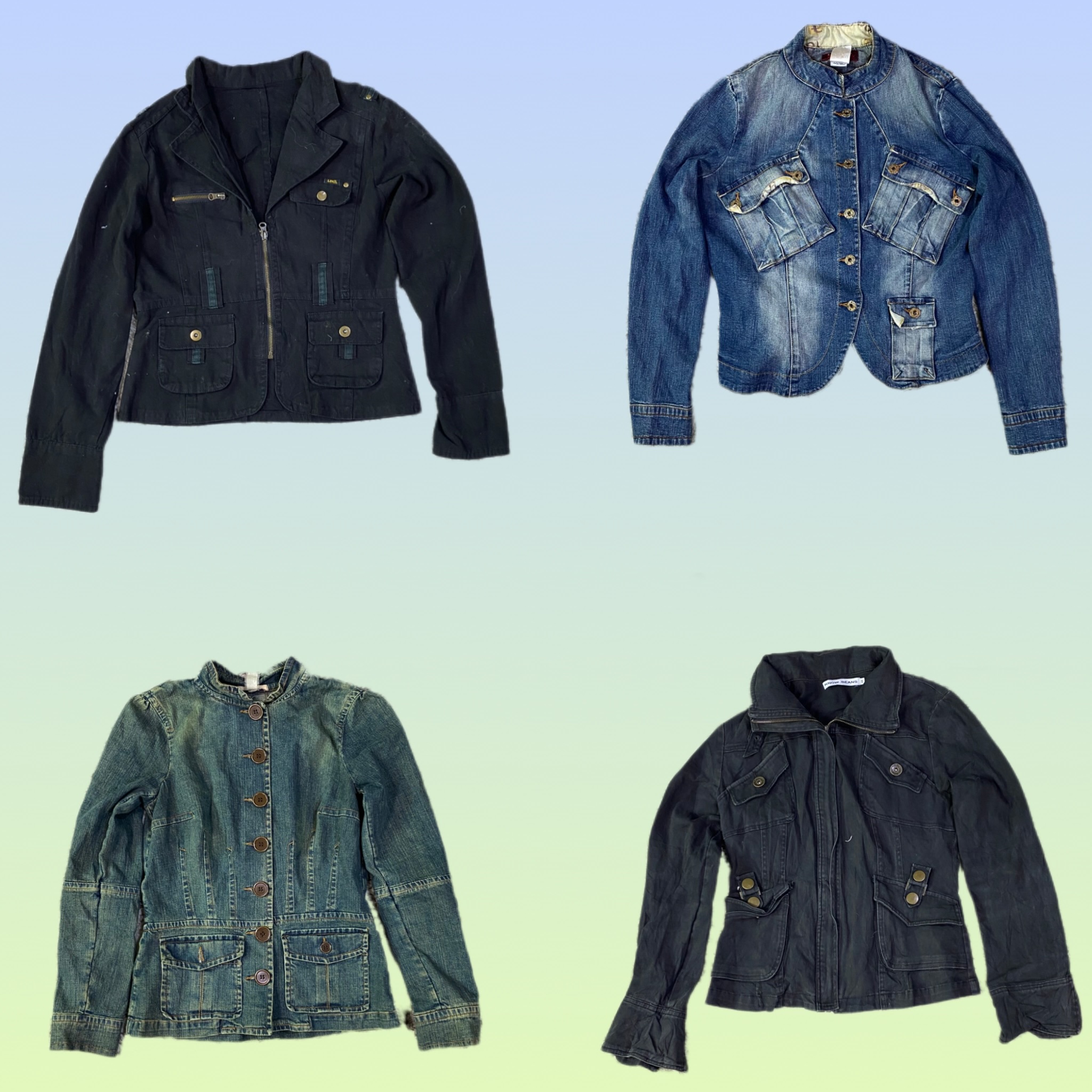 Giubbotto di jeans Y2K IT Girl (TS-1415)