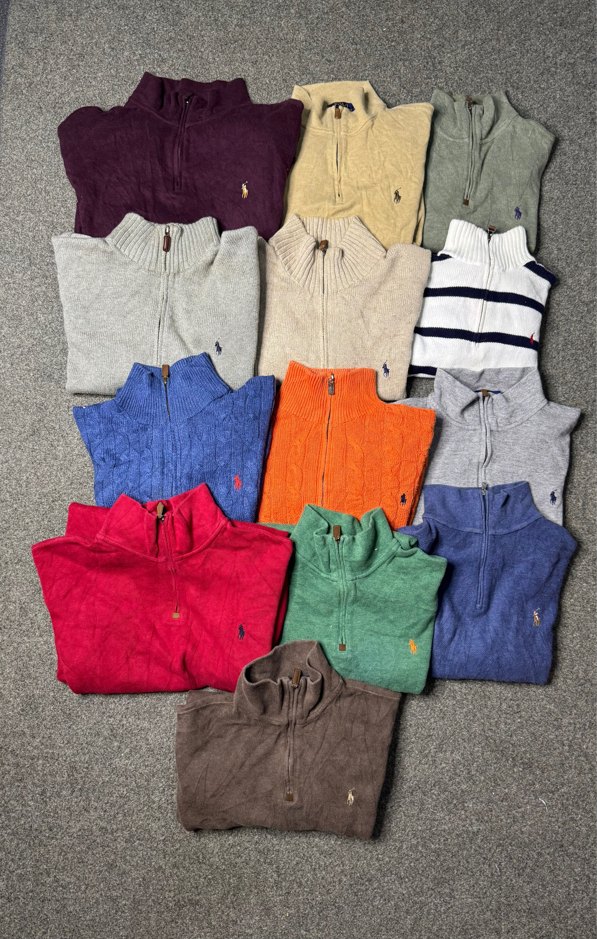 ラルフ・ローレン 1/4 ジップ セーター