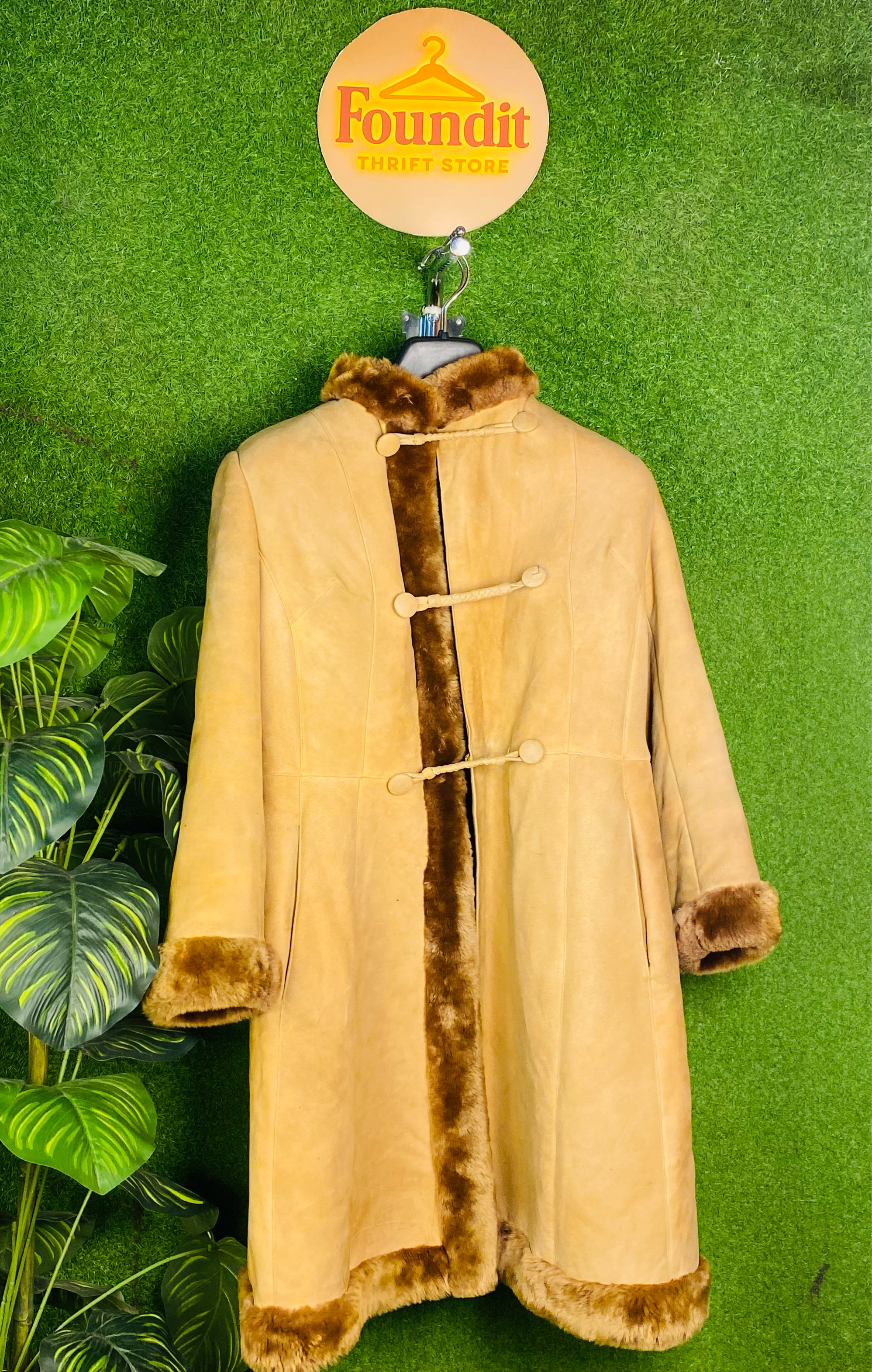 Y2K Style Afghan Coat | F-172