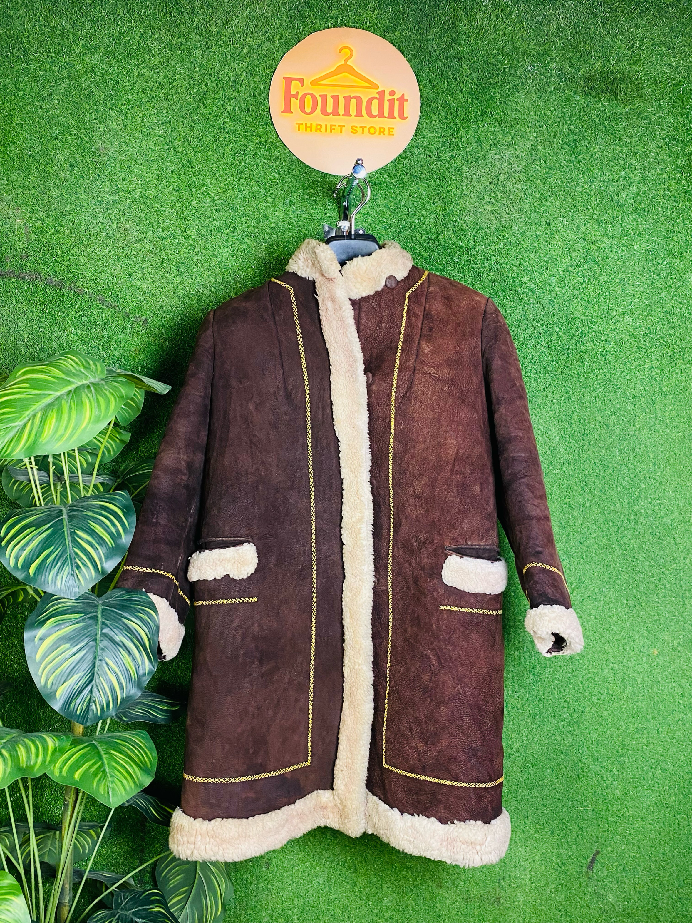 Y2K Style Afghan Coat | F-173