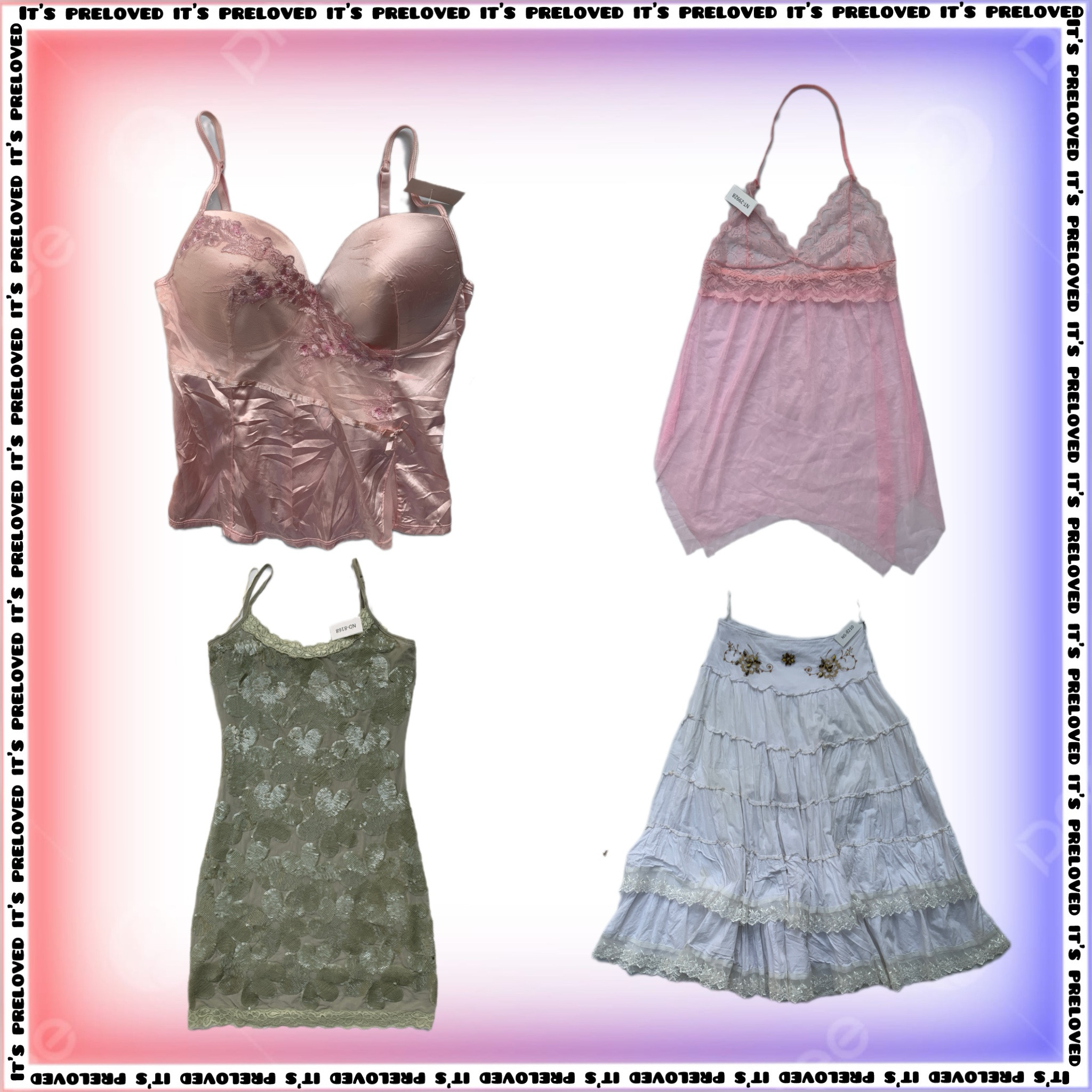 Layers & Lace - blusas, saias e vestidos (SS-1568)