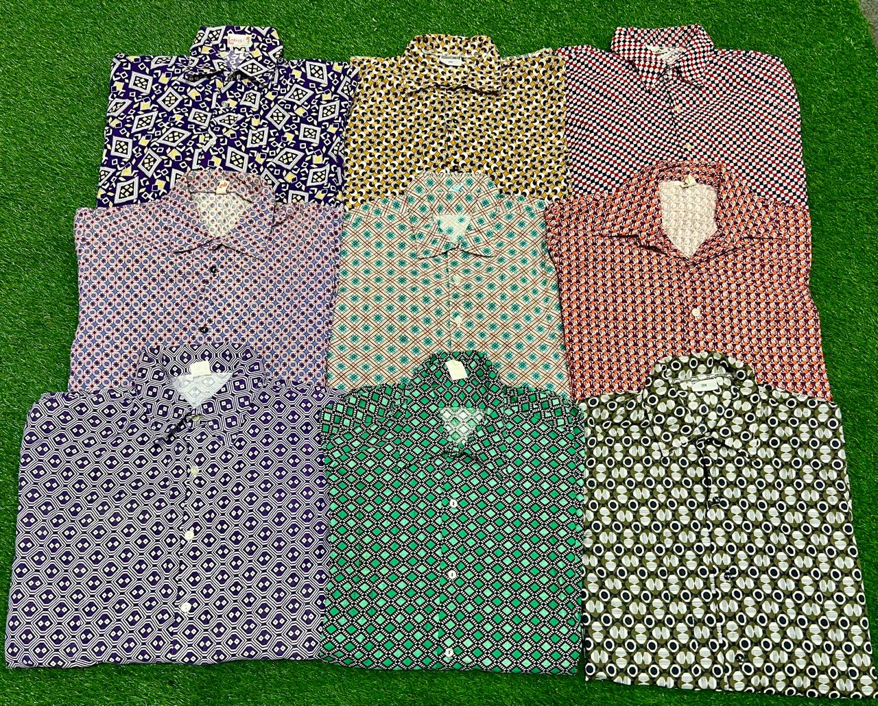 Camicie Western stile anni '70 (30pezzi)