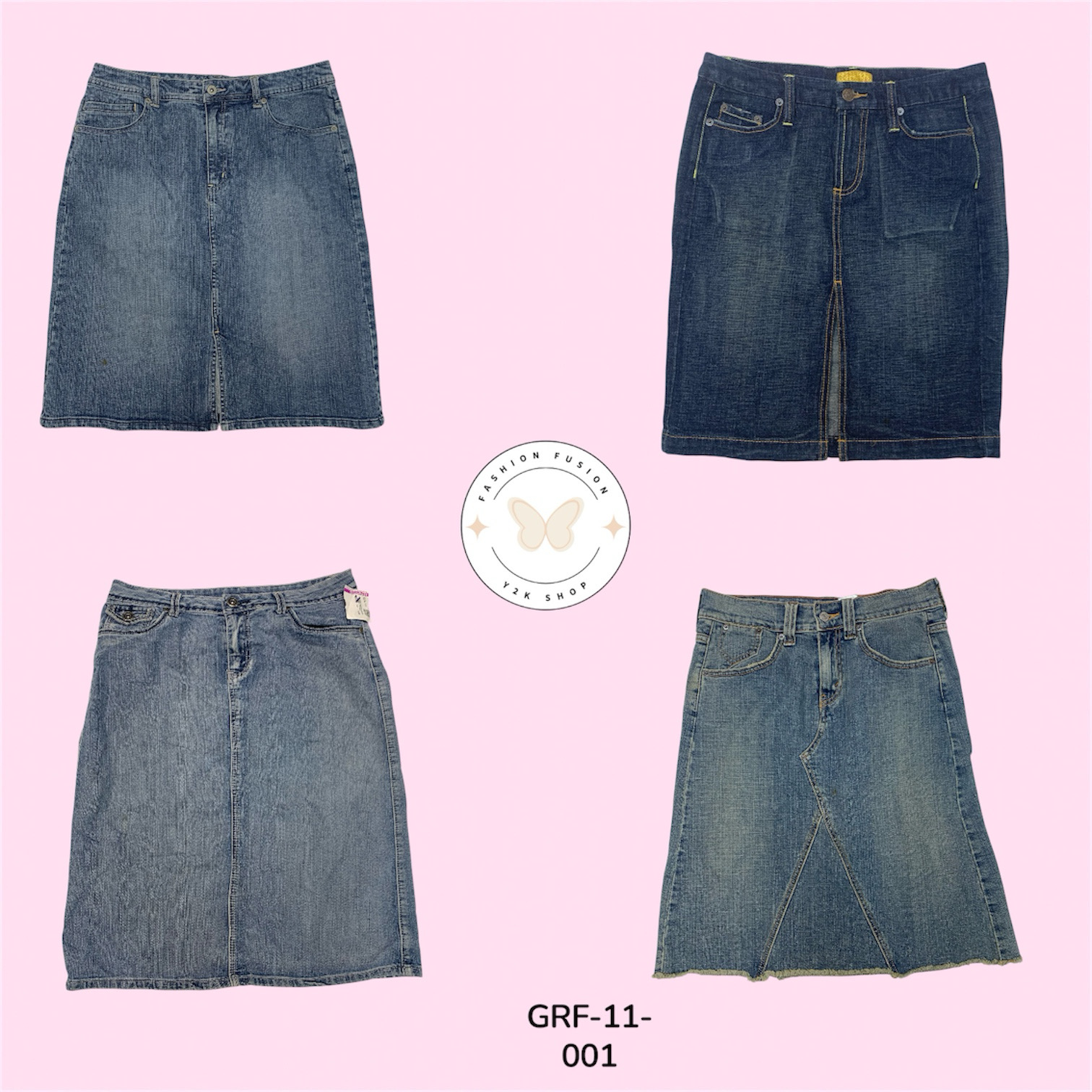 Women’s Denim Long Skirt – Classic, Chic & Everyday Essential (GRF-11-001)