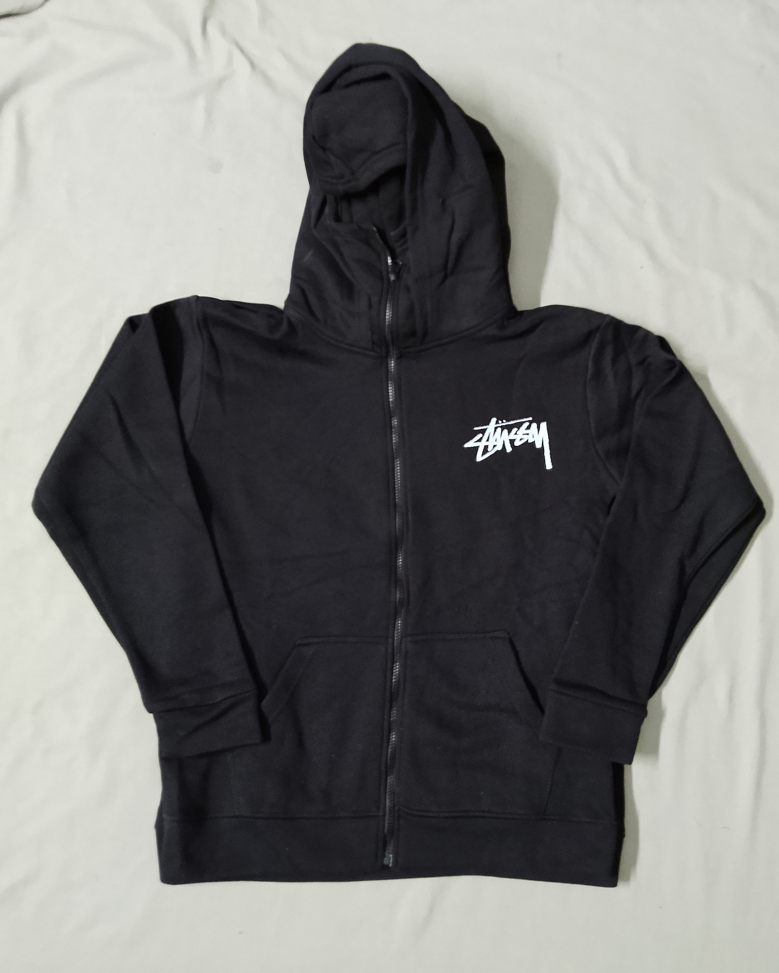 Stussy rework style hoodie