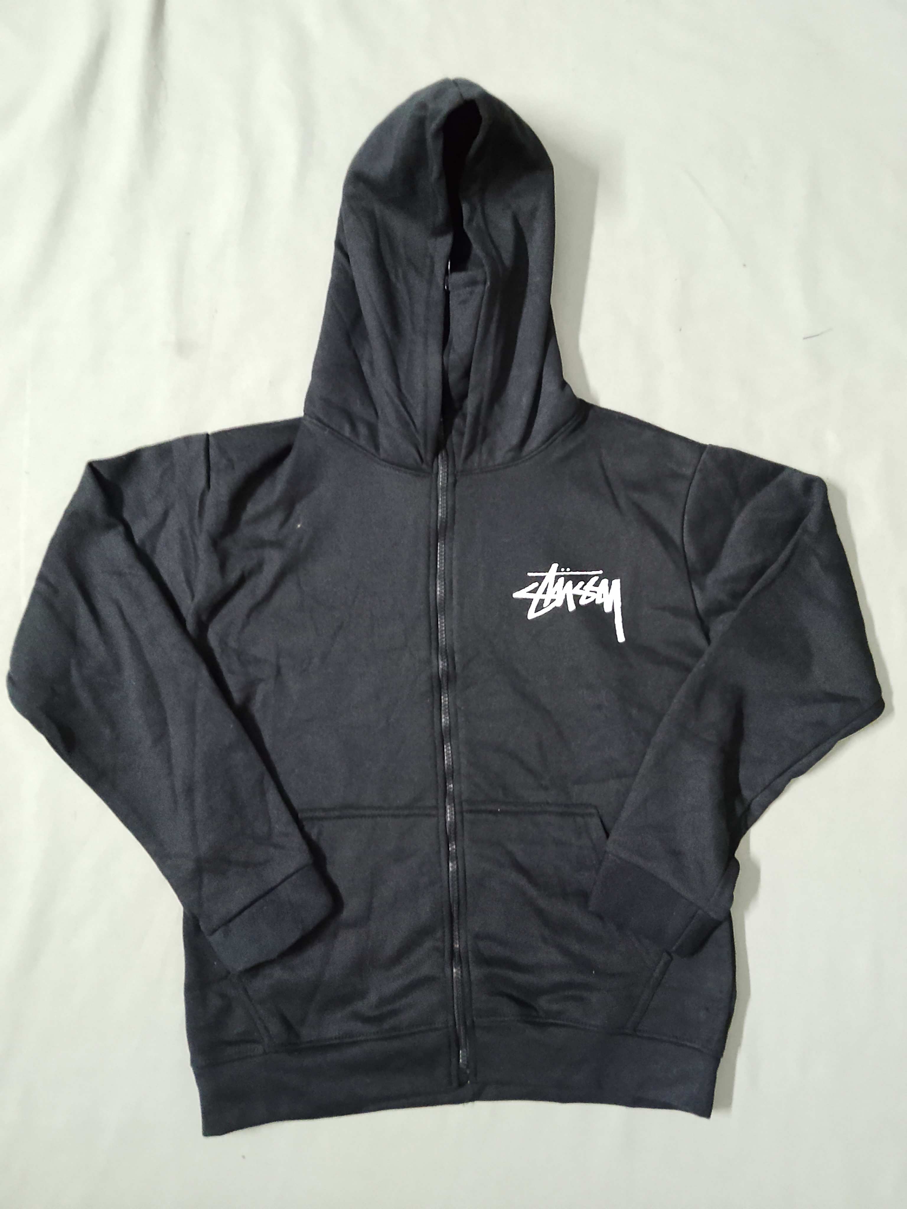 Stussy rework style hoodie