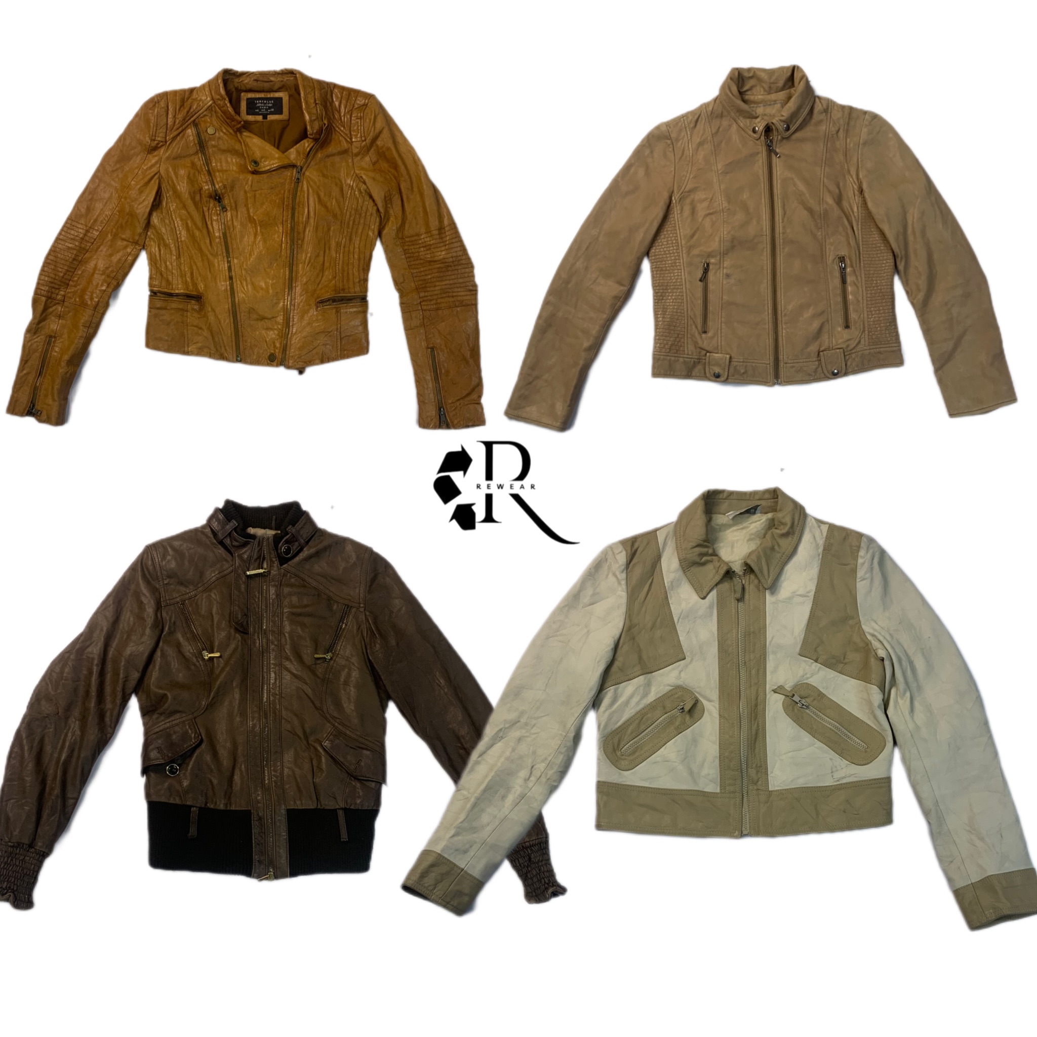 Jaquetas de Couro Y2K NYC IT Girl (RW-1194)