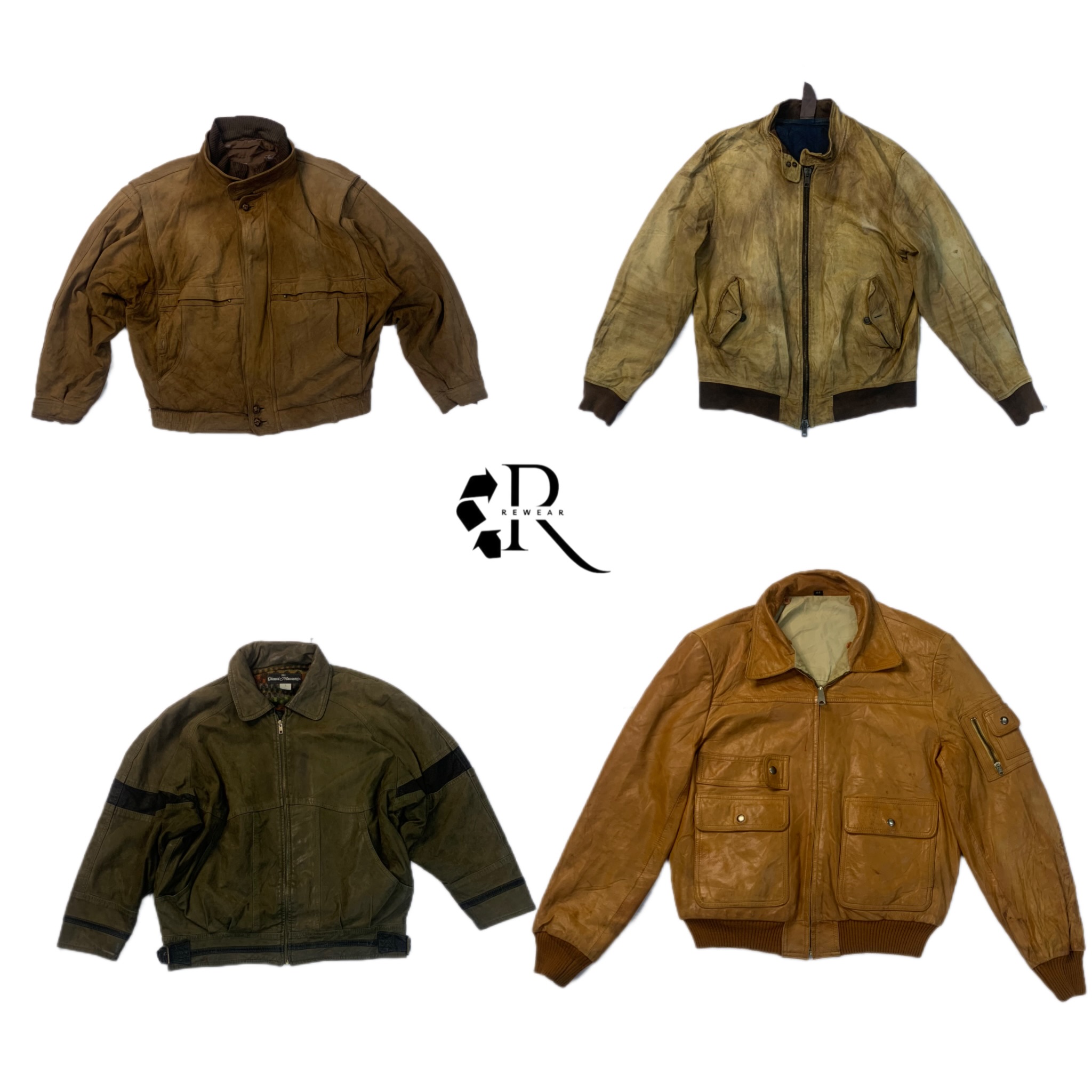 Chaquetas Bomber Únicas de los 90s/Y2k (RW-1195)