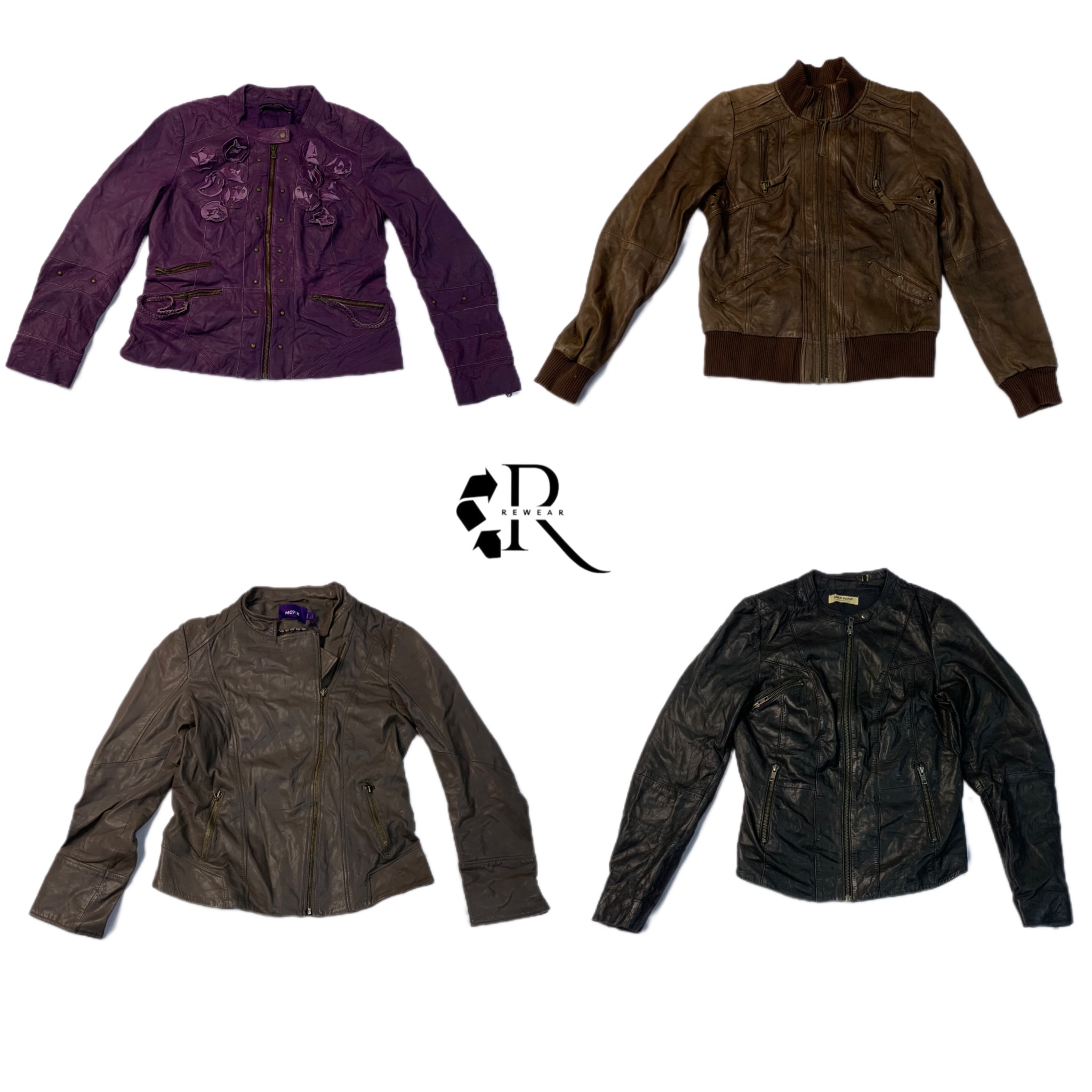 Y2K IT Girls Unique Leather Jackets Rw-1187