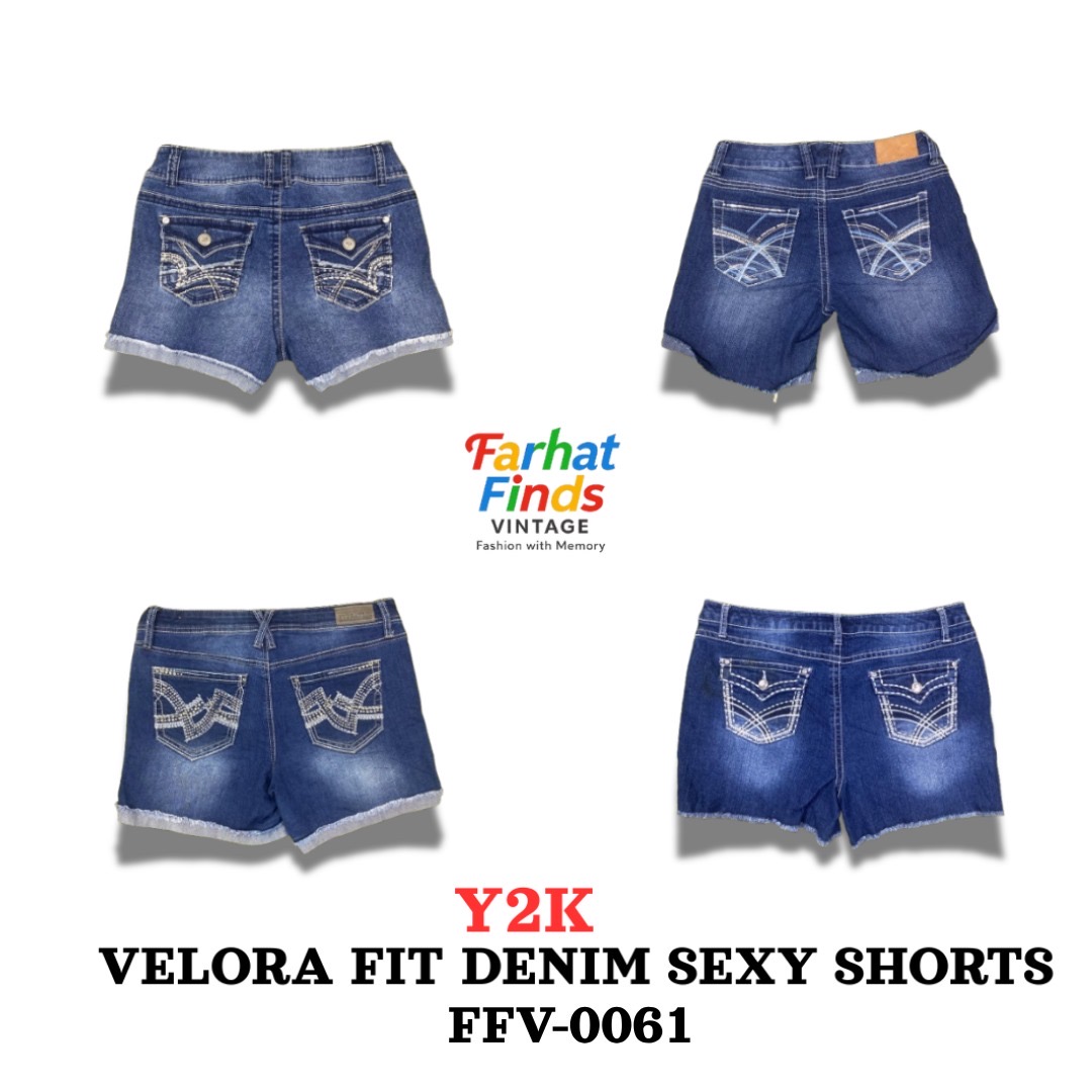FFV 0061Velora Fit Denim Sexy Shorts