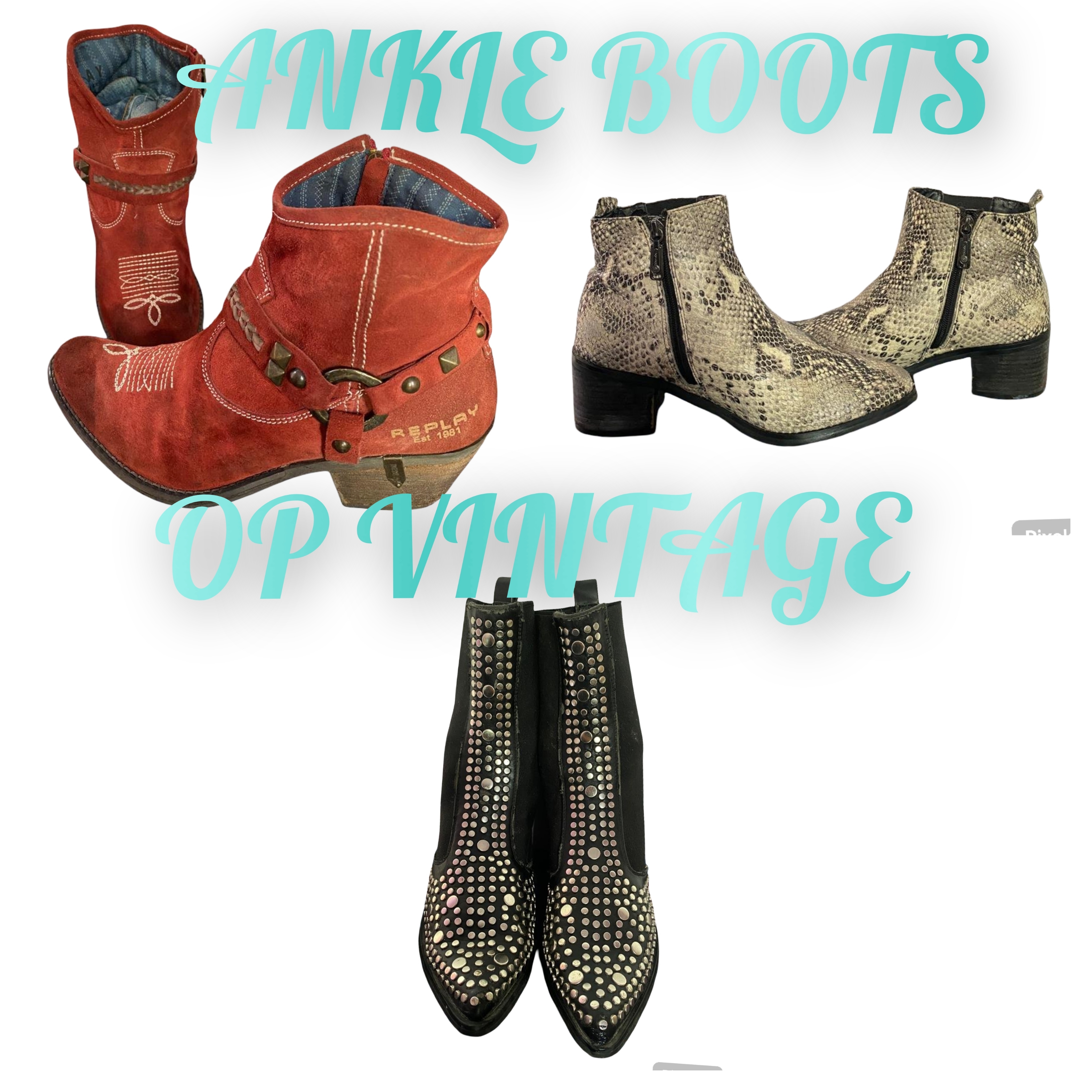 オプ ヴィンテージ 0044 ベスト アンクル ブーツ フォー ウィメン