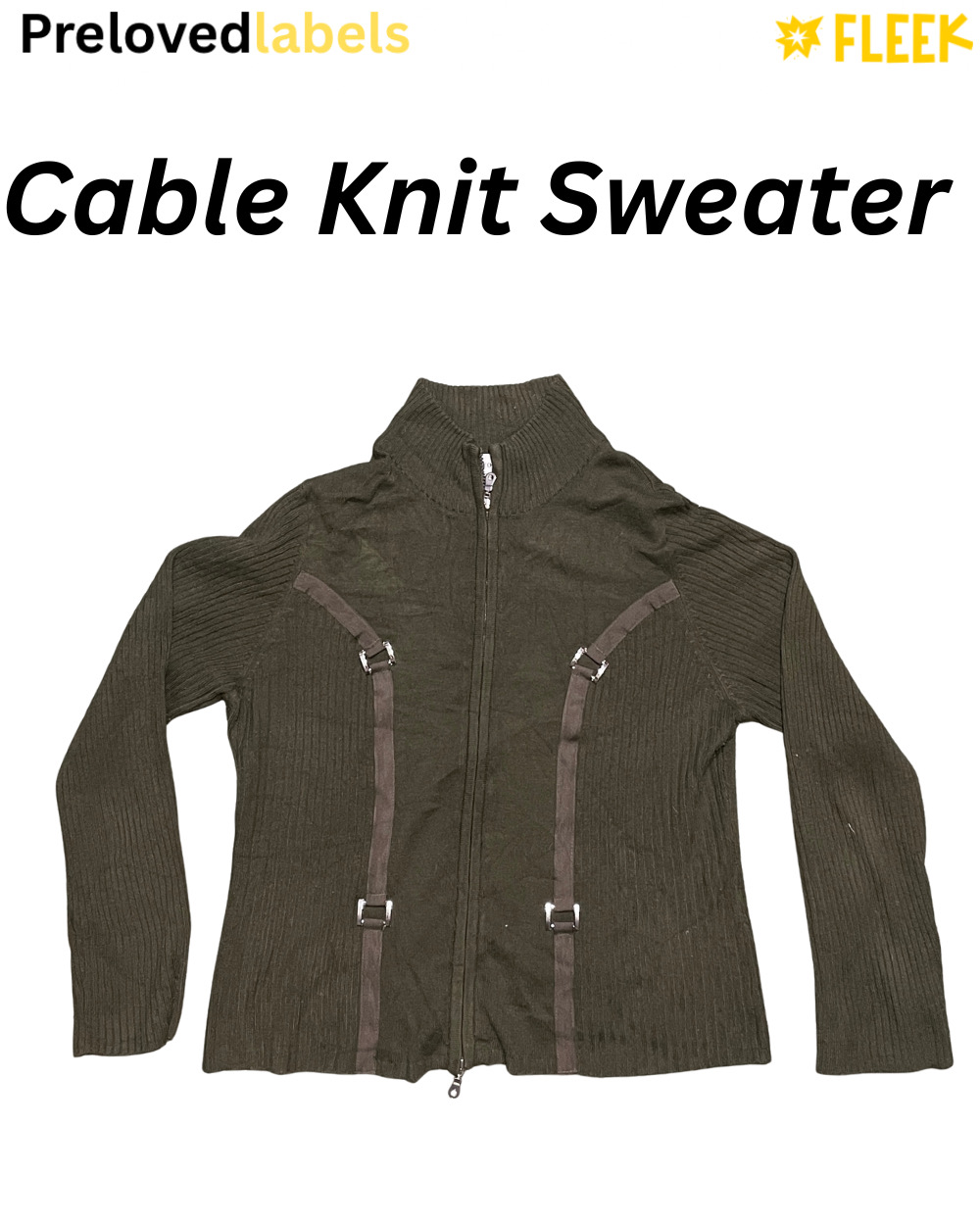 Cable Knit Sweater (1134)