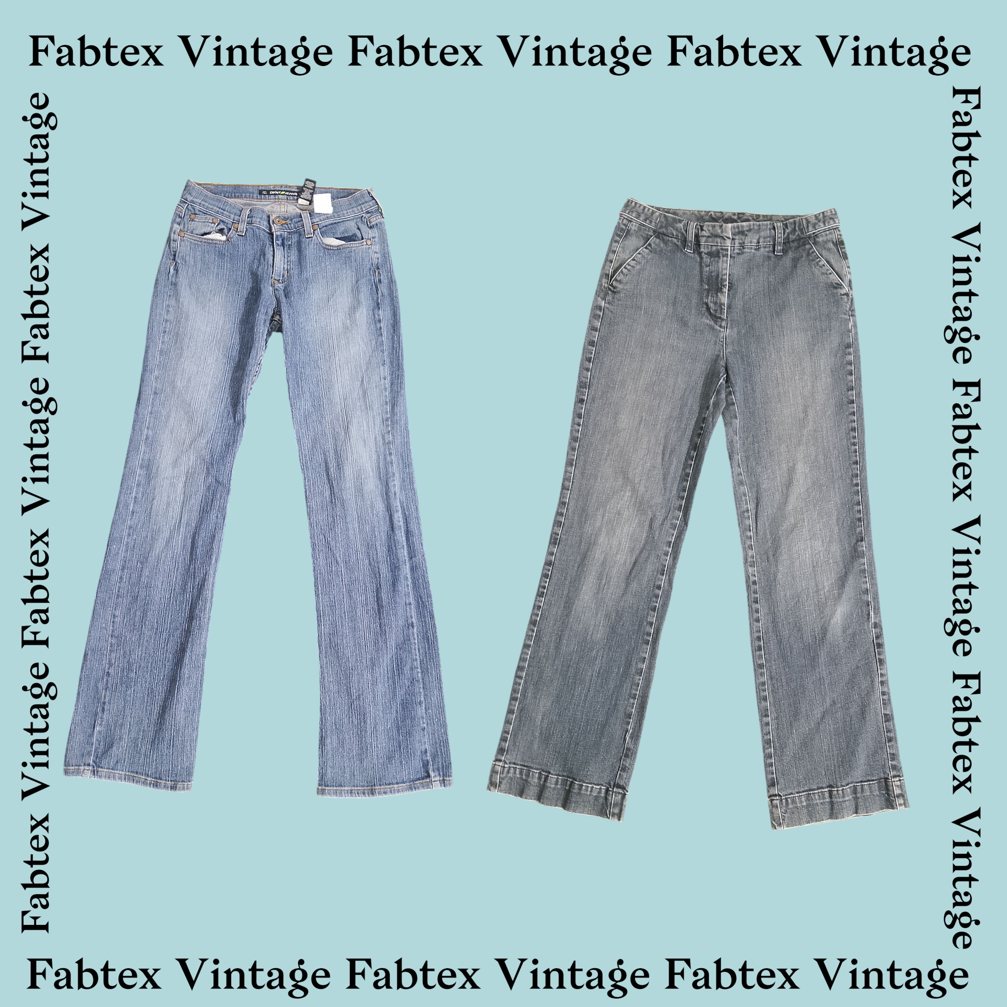 (FV-412) Y2Kフレアジーンズ