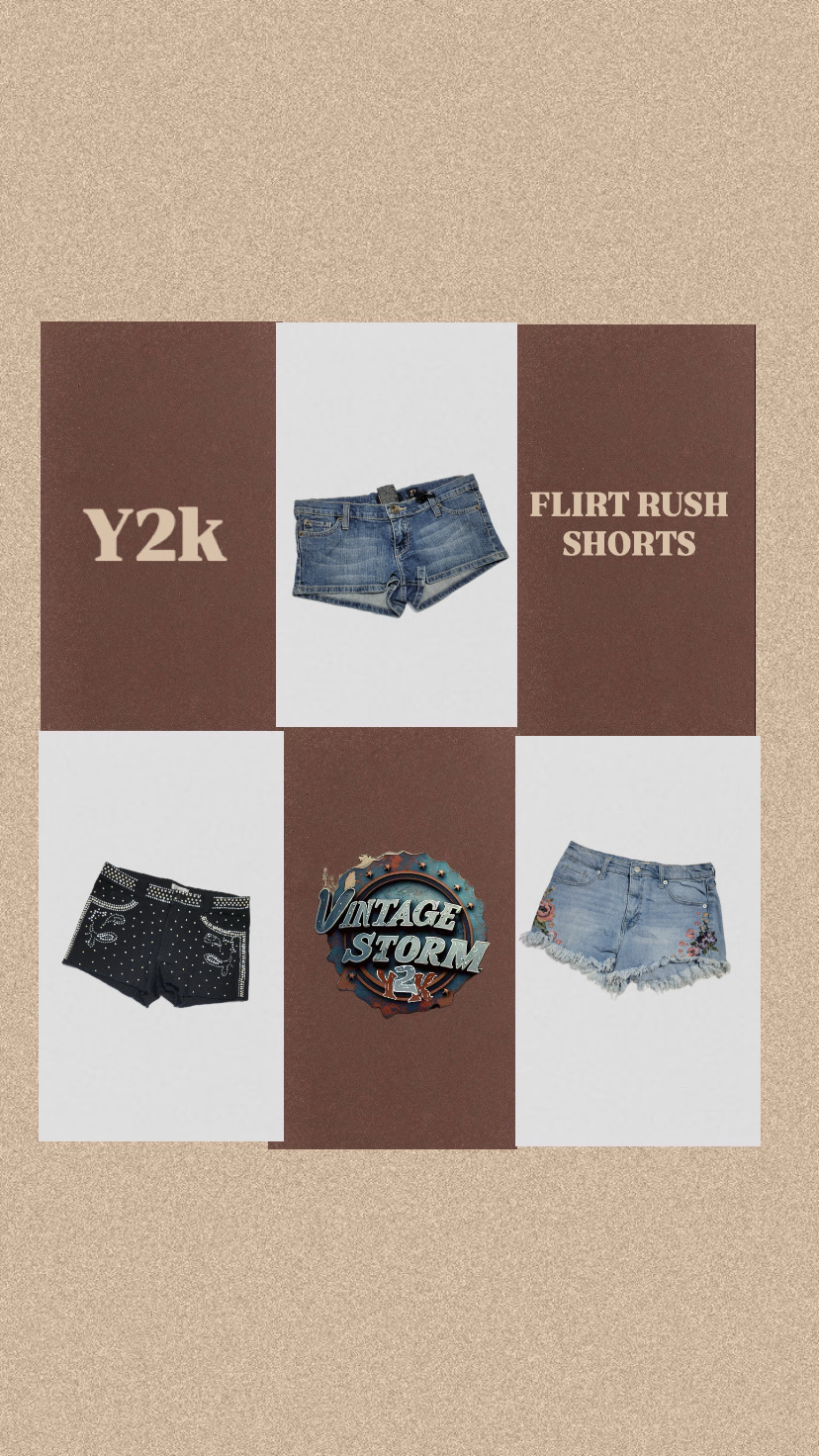 Y2k Flirt Rush Shorts