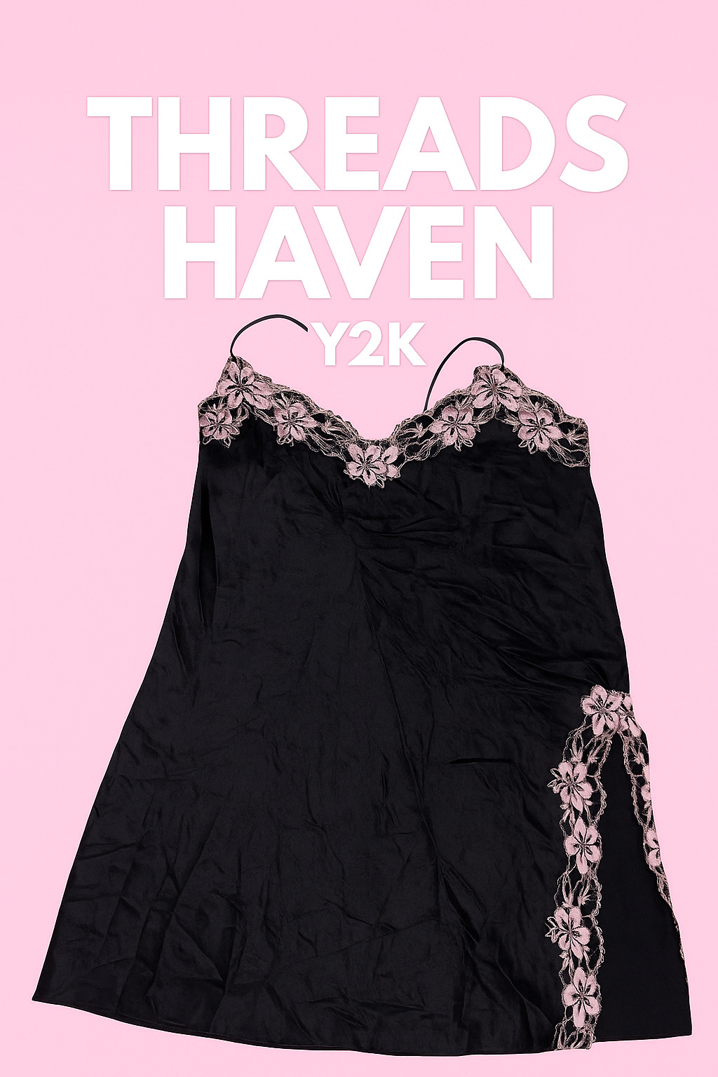 TH#12 Y2K エフォートレス ロング シック キャミ トップ バンドル