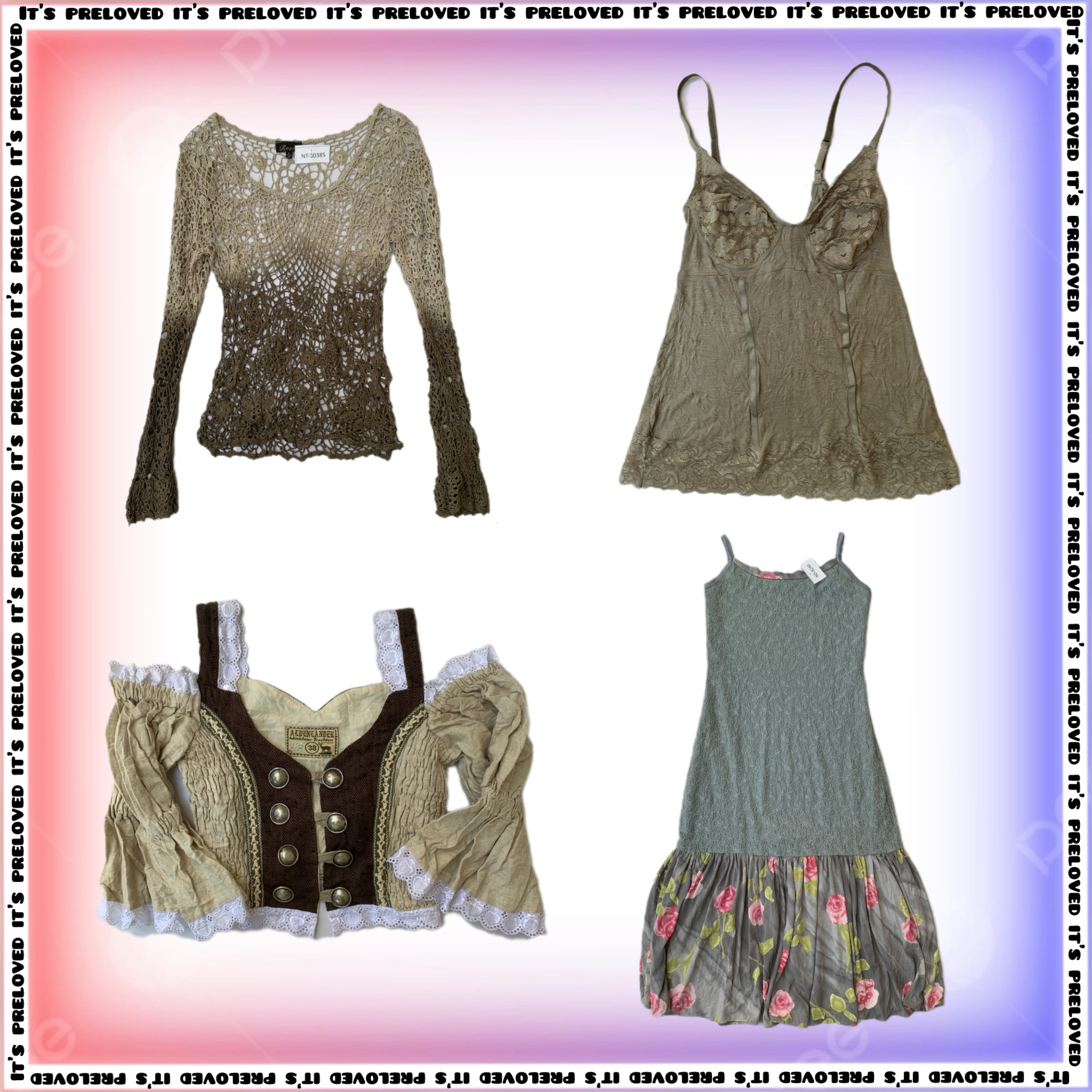 ペザントコアピックス - トップス、スカート、ドレス (SS-1577)