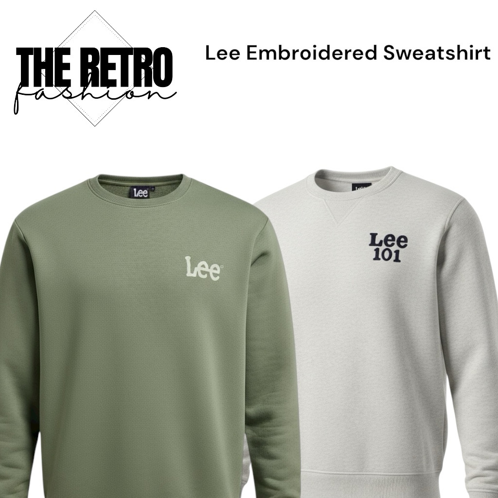 Lee bestickter Pullover