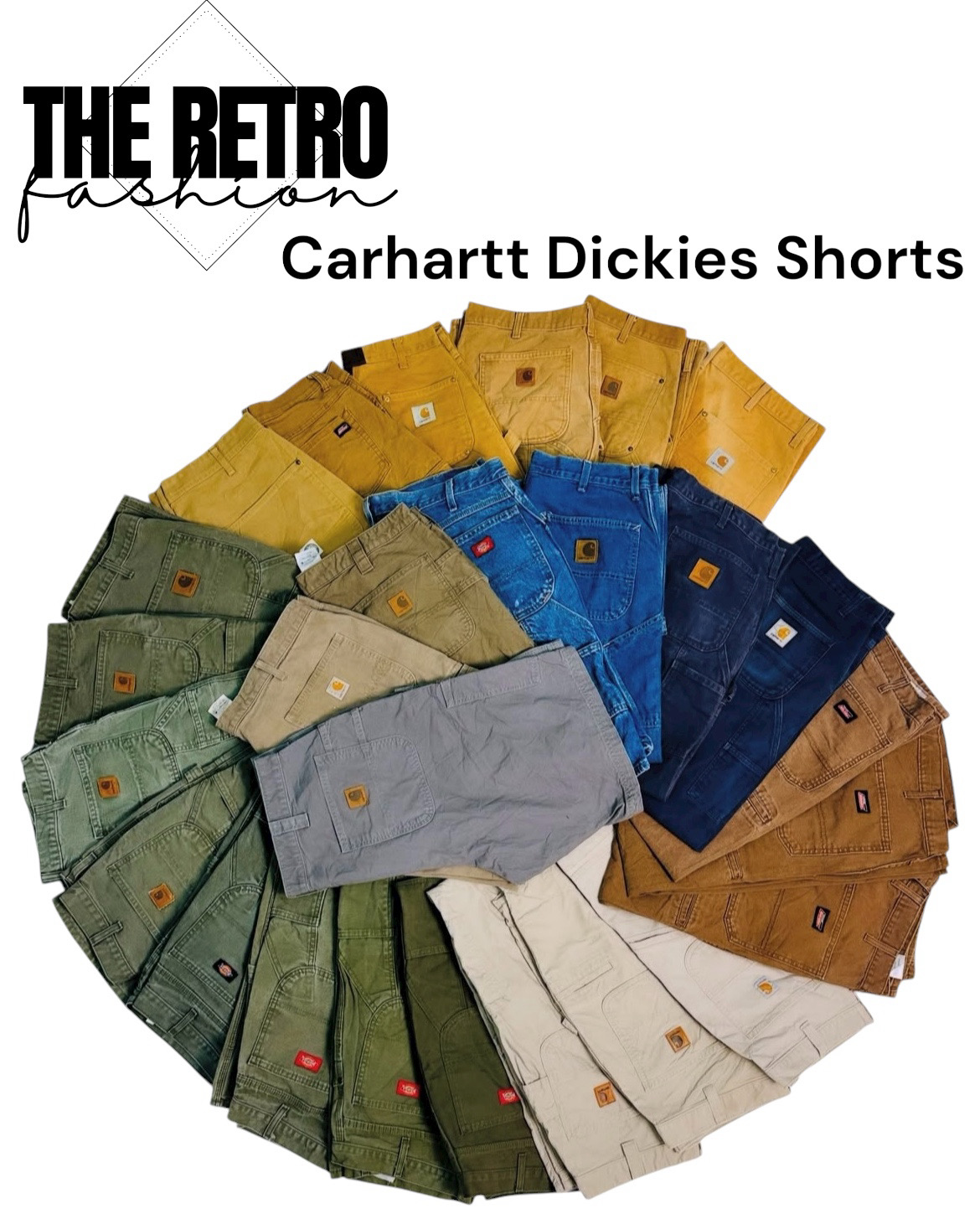 Carhartt dickies & mix branded shorts