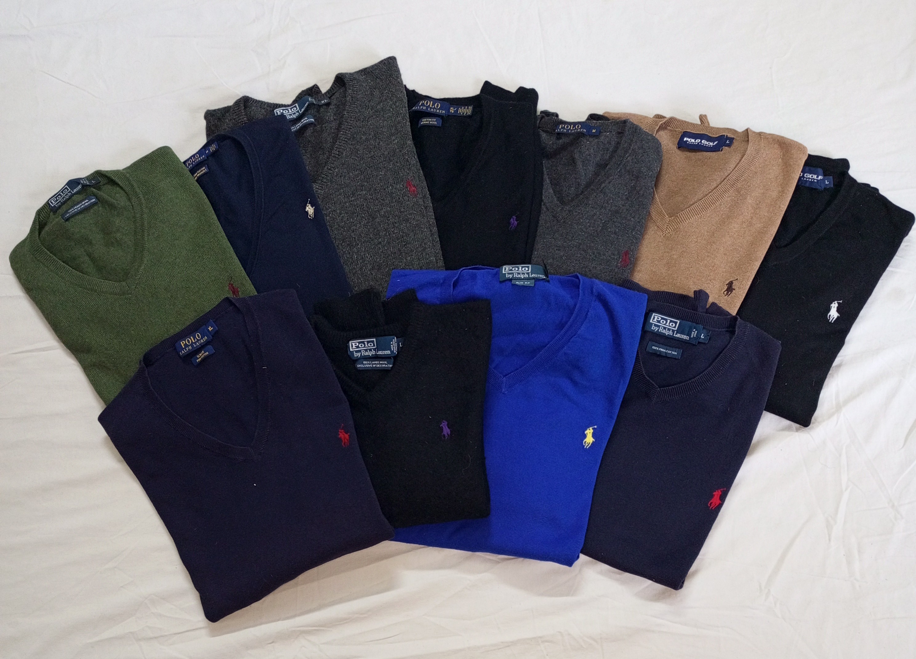 Ralph Lauren V-Neck 11 Pieces