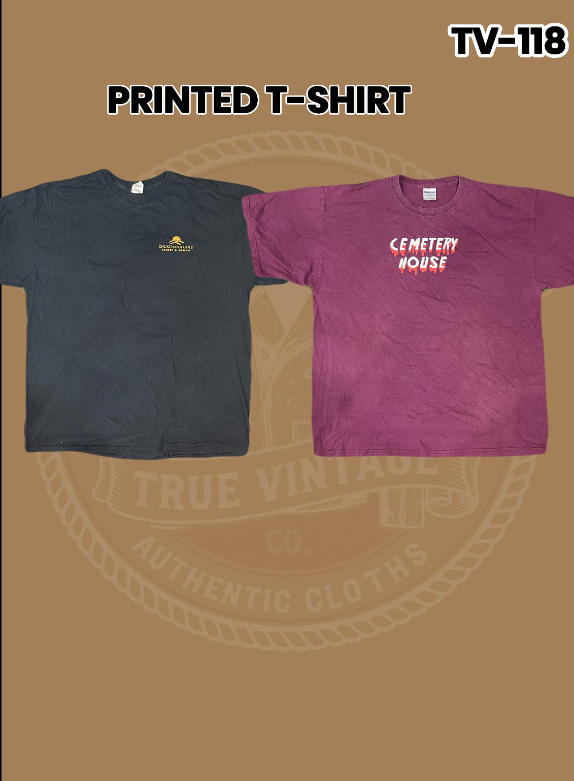 プリントTシャツ Tv-118