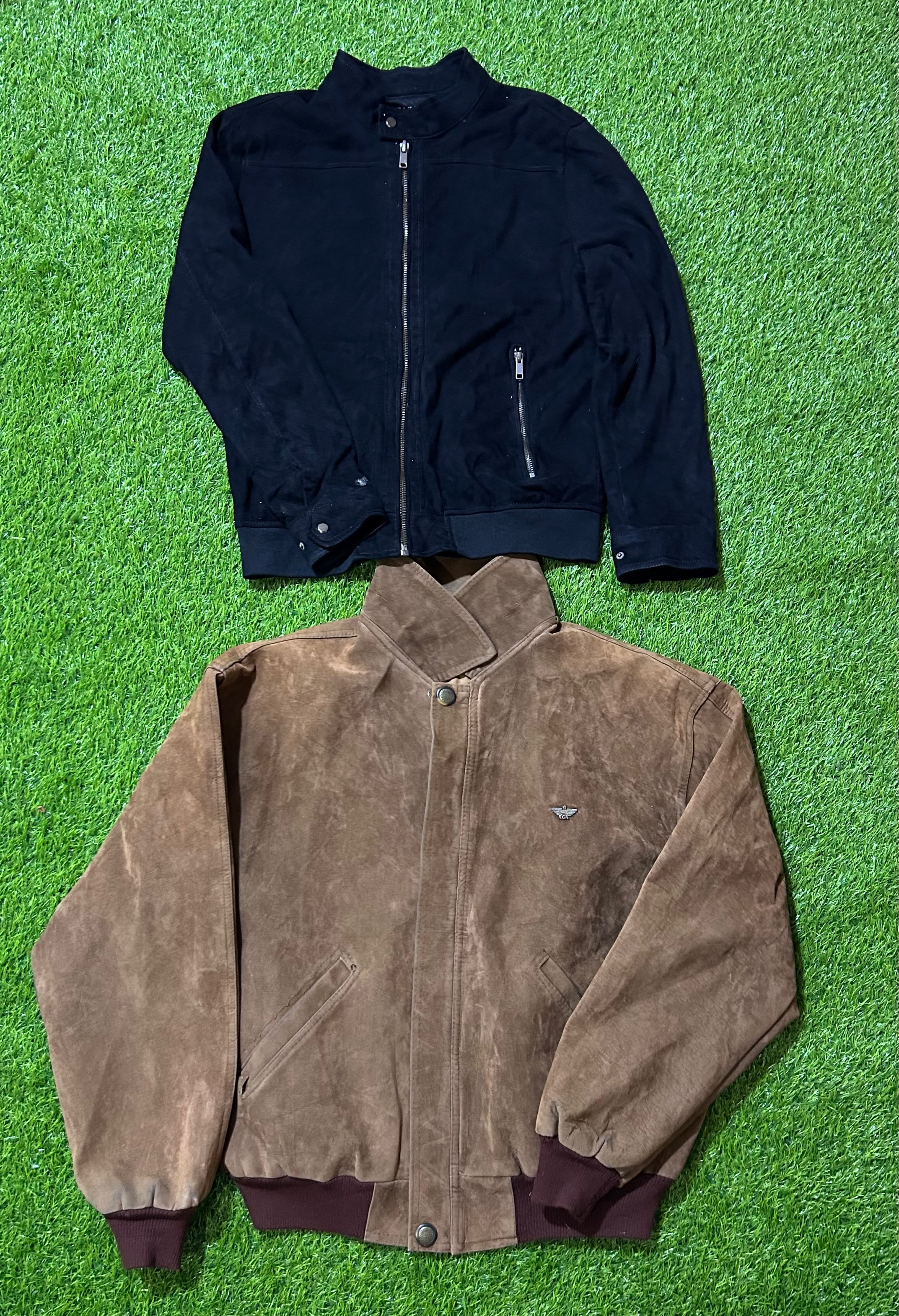 スエードジャケット