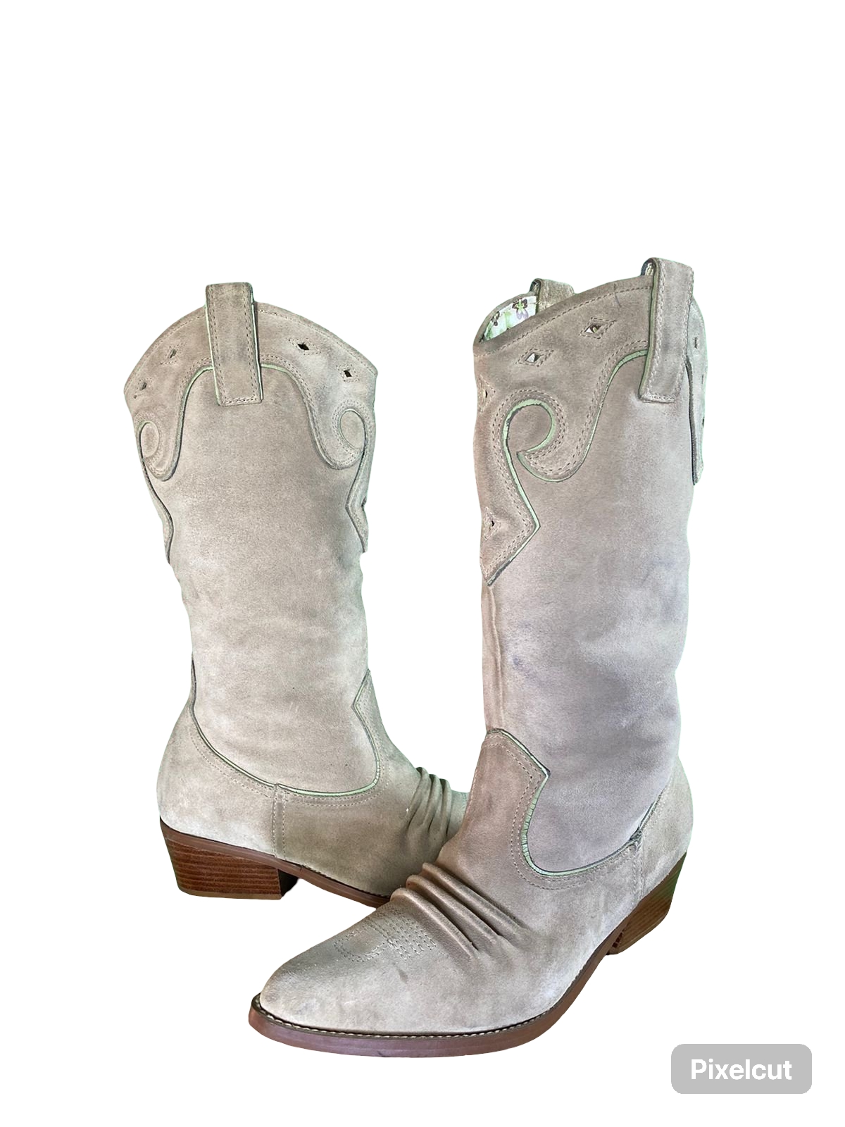 Gv 168 Best Sueded Cowboy Boots