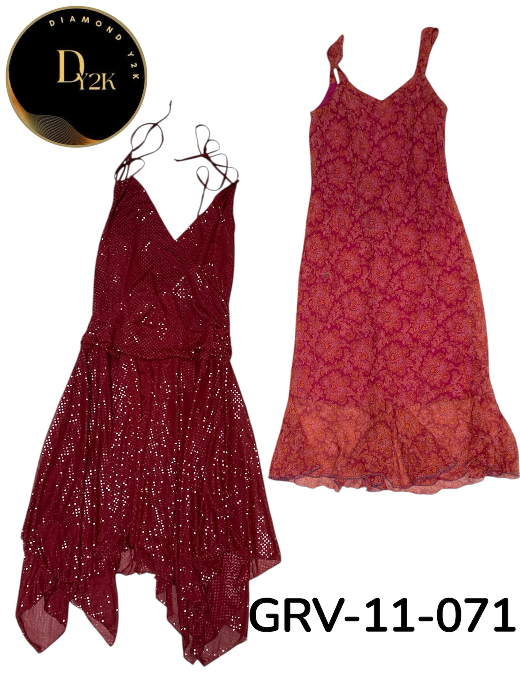 Women’s Y2K Poly Dress – Comfortable & Stretchy (GRV-11-071)